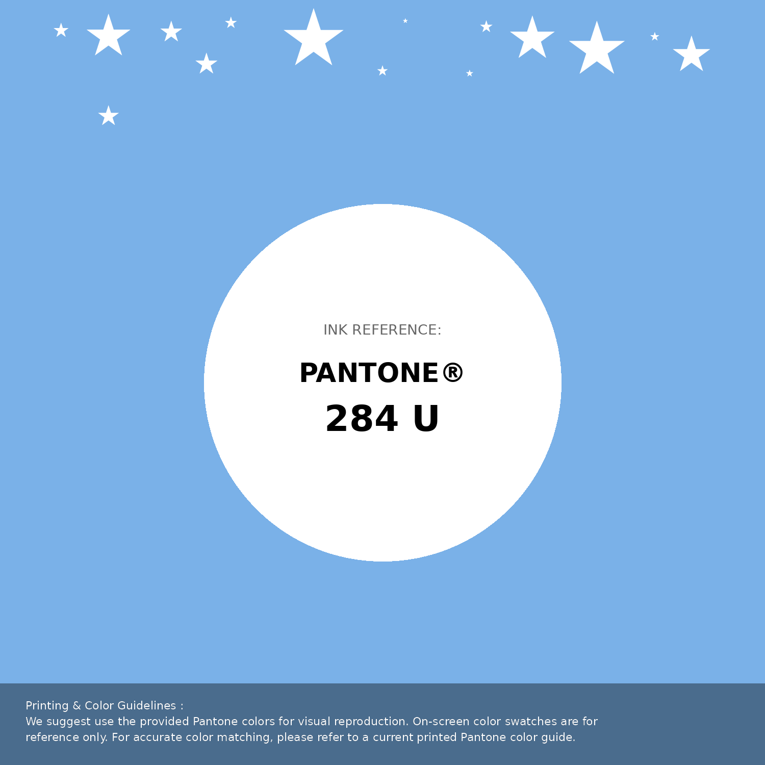 Beautiful Pantone swatch artwork featuring Pantone 284 U Color | Hex color Code #7ab1e8. Professional color swatch design perfect for designers and color enthusiasts. #pantone #colorswatch #designresource #7ab1e8
