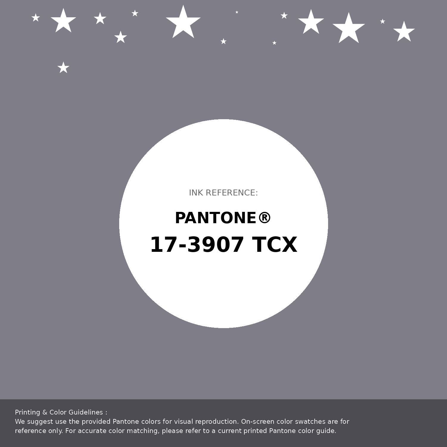 Hex Color #7e7d88 | Pantone PANTONE 17-3907 TCX | Hsl | Rgb