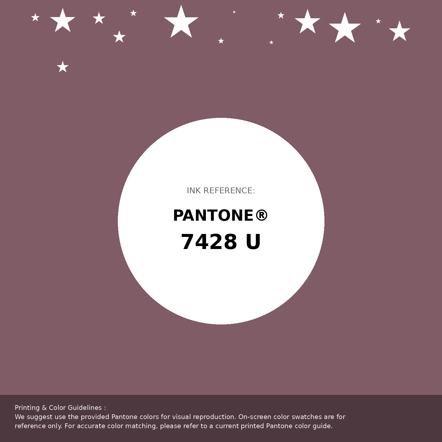 Hex Color #805c67 | Printing Match PANTONE 7428 U | Color conversion ...