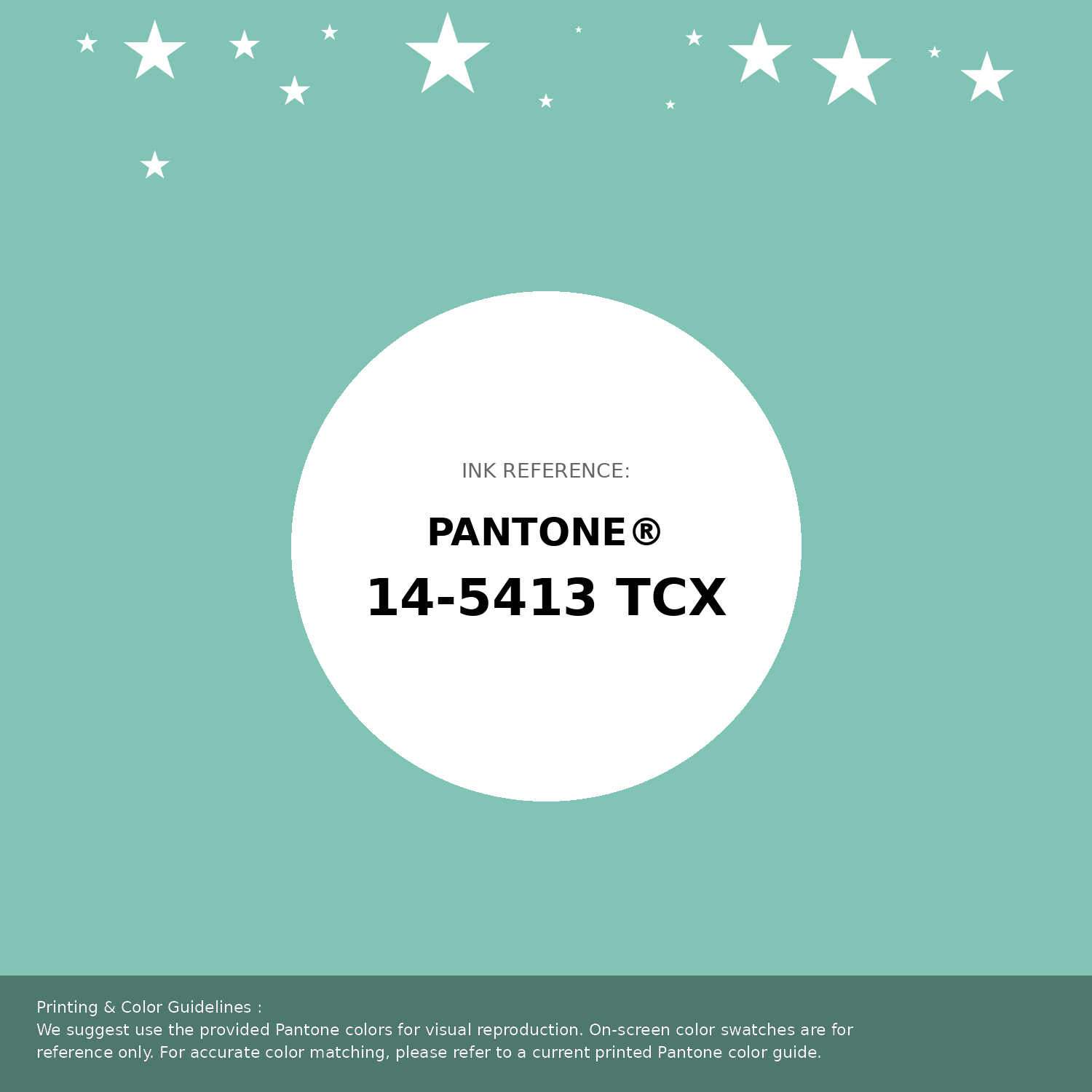 Hex Color #81c3b4 | Printing Match PANTONE 14-5413 TCX | Color