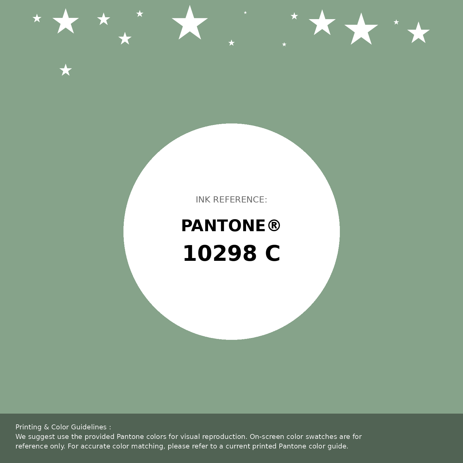 Beautiful Pantone swatch artwork featuring Pantone 10298 C Color | Hex color Code #86a38a. Professional color swatch design perfect for designers and color enthusiasts. #pantone #colorswatch #designresource #86a38a