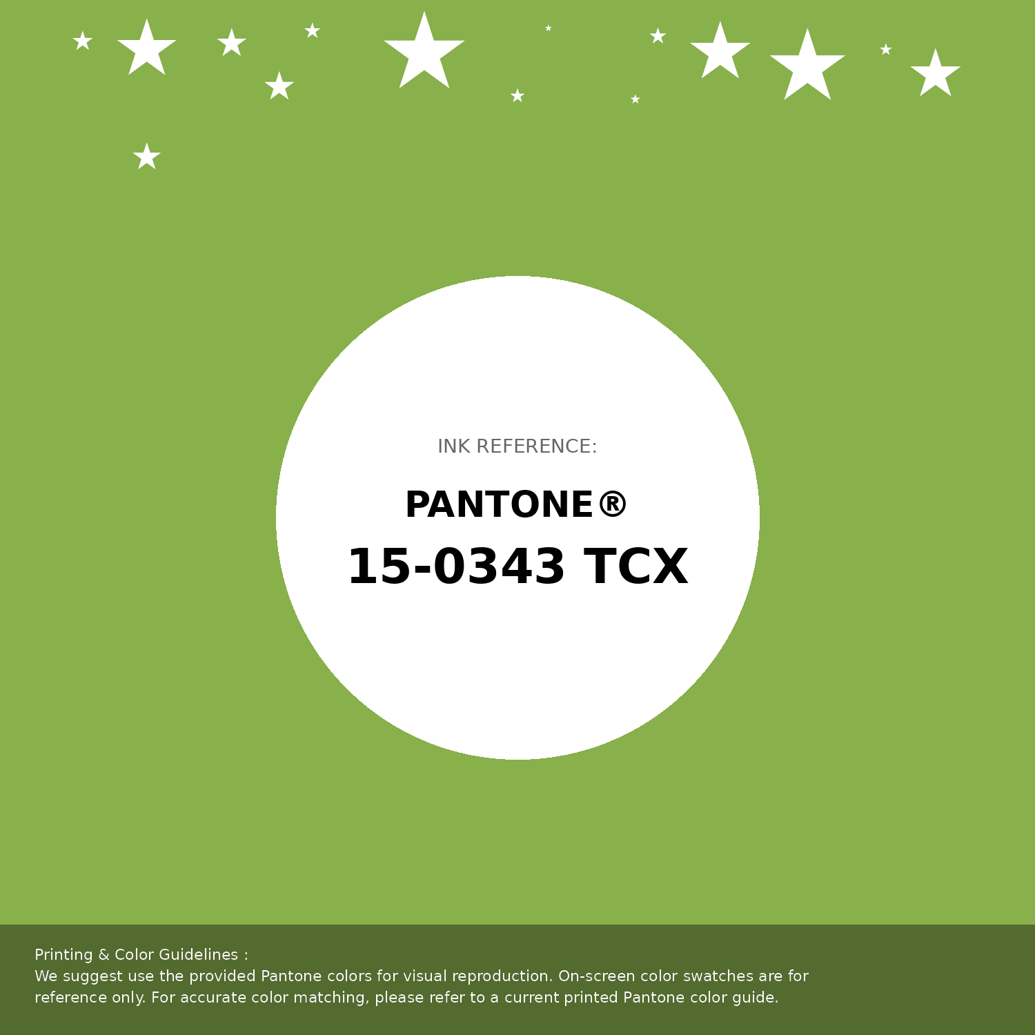 Hex Color #88b04b | Printing Match PANTONE 15-0343 TCX | Color