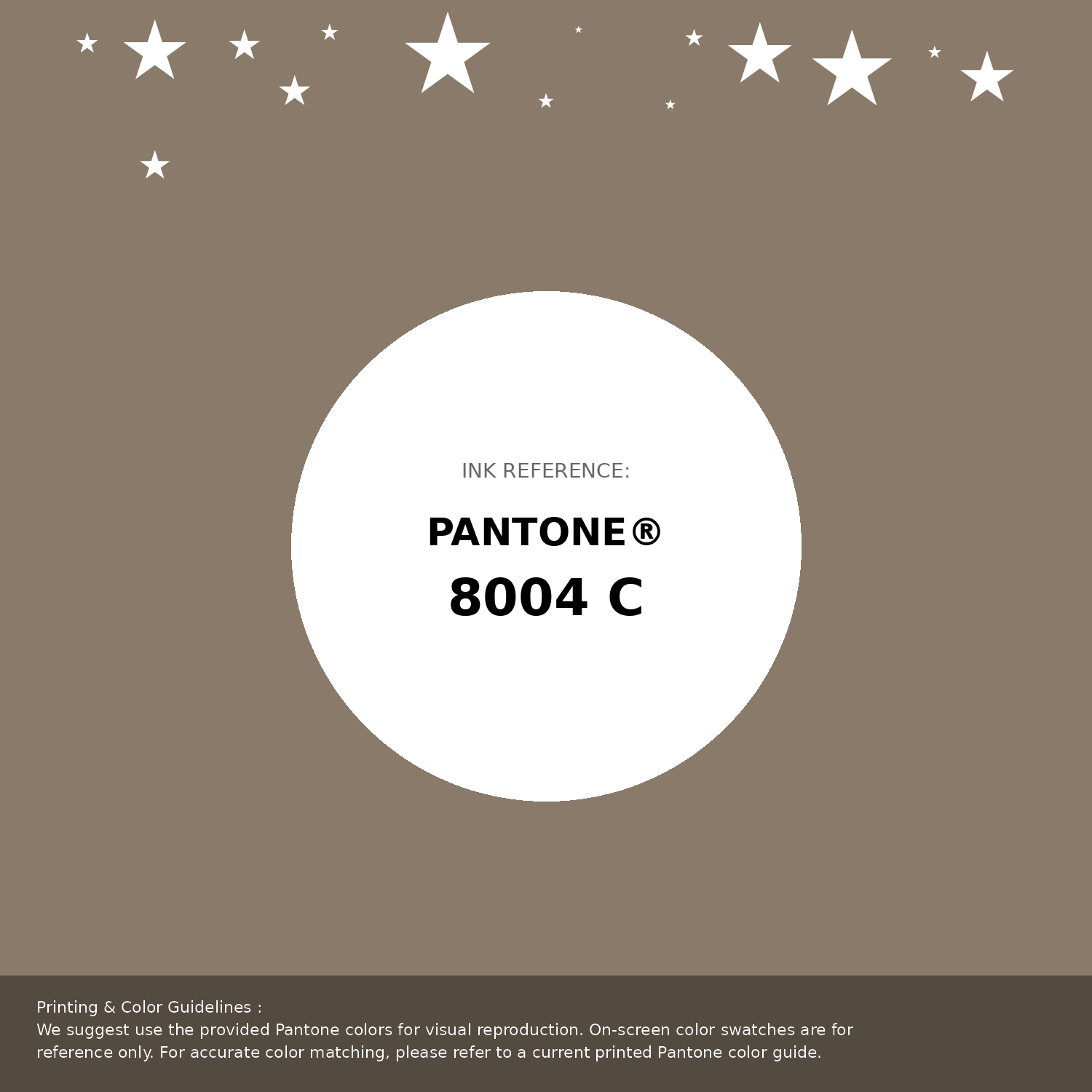 Beautiful Pantone swatch artwork featuring Pantone 8004 C Color | Hex color Code #897a69. Professional color swatch design perfect for designers and color enthusiasts. #pantone #colorswatch #designresource #897a69