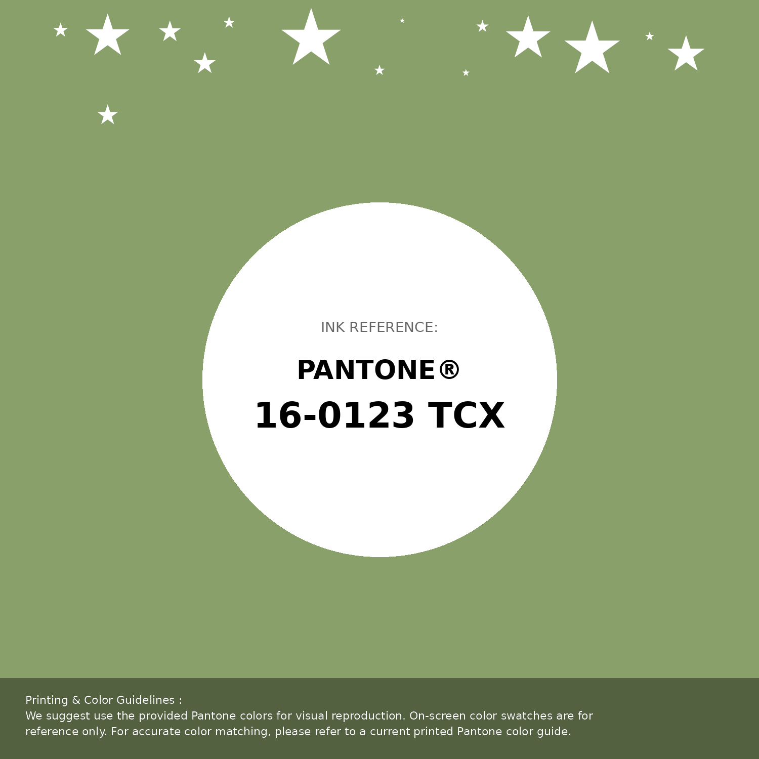 Hex Color #89a06b | Printing Match PANTONE 16-0123 TCX | Color
