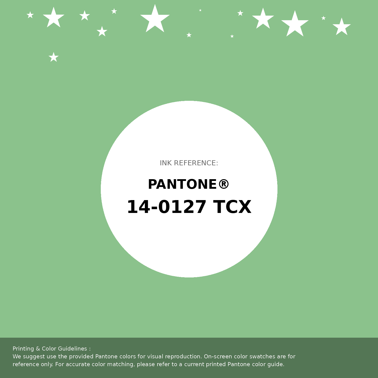 Beautiful Pantone swatch artwork featuring Pantone 14-0127 Tcx Greengage Color | Hex color Code #8bc28c. Professional color swatch design perfect for designers and color enthusiasts. #pantone #colorswatch #designresource #8bc28c