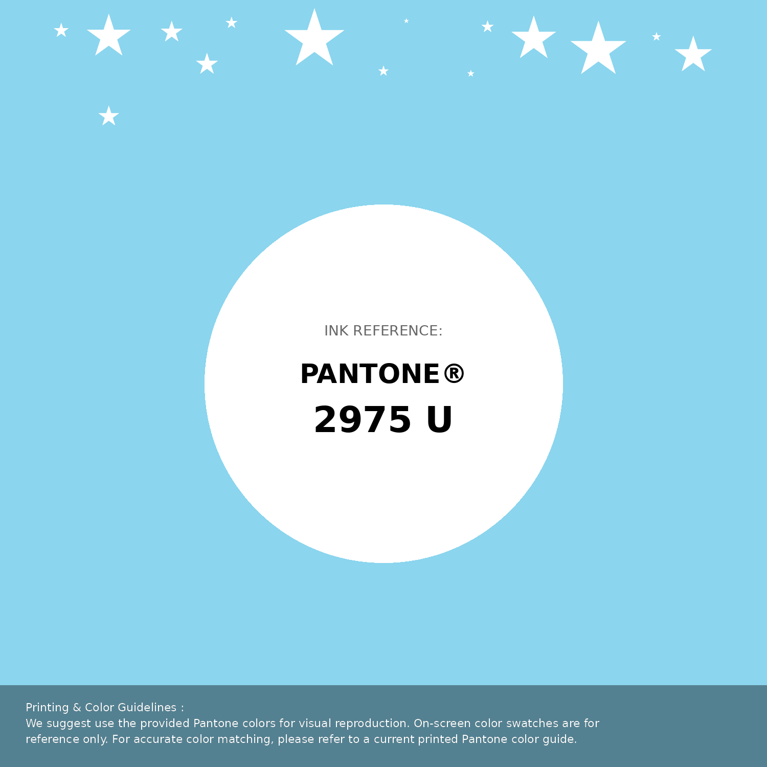 Beautiful Pantone swatch artwork featuring Pantone 2975 U Color | Hex color Code #8bd5ee. Professional color swatch design perfect for designers and color enthusiasts. #pantone #colorswatch #designresource #8bd5ee