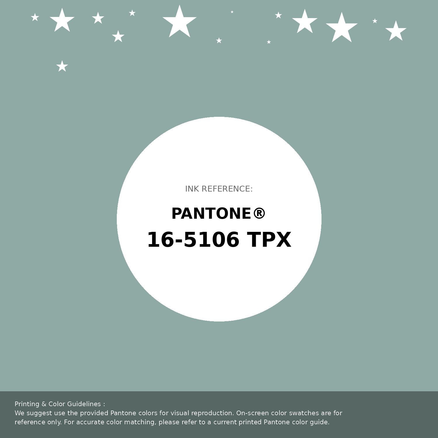 Beautiful Pantone swatch artwork featuring Pantone 16-5106 Tpx Blue Surf Color | Hex color Code #8faaa5. Professional color swatch design perfect for designers and color enthusiasts. #pantone #colorswatch #designresource #8faaa5