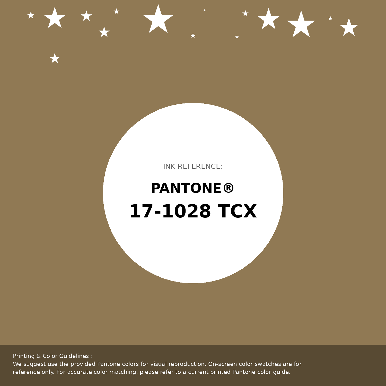 Beautiful Pantone swatch artwork featuring Pantone 17-1028 Tcx Antique Bronze Color | Hex color Code #907954. Professional color swatch design perfect for designers and color enthusiasts. #pantone #colorswatch #designresource #907954