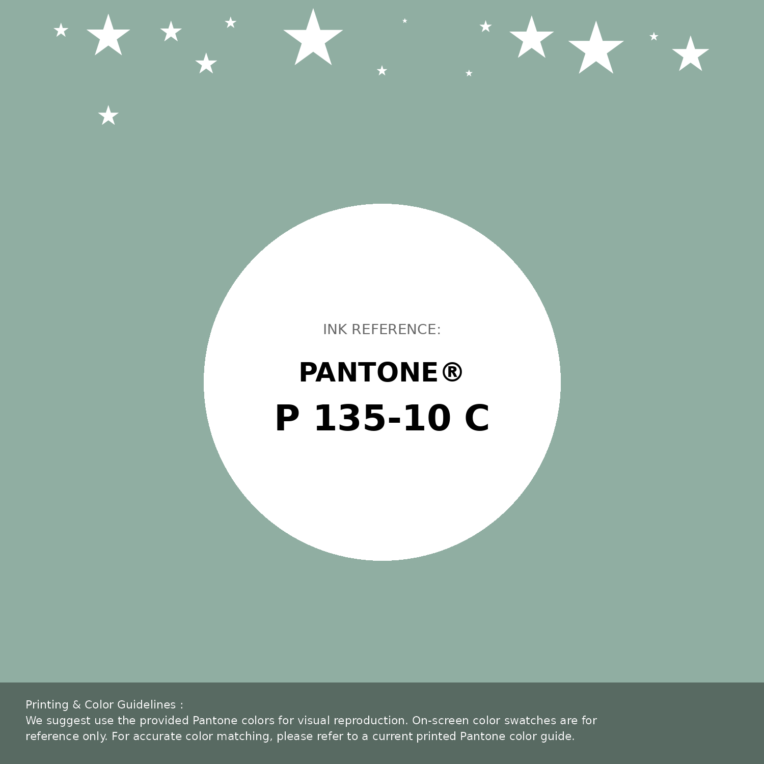 Beautiful Pantone swatch artwork featuring Pantone P 135-10 C Color | Hex color Code #90aea2. Professional color swatch design perfect for designers and color enthusiasts. #pantone #colorswatch #designresource #90aea2