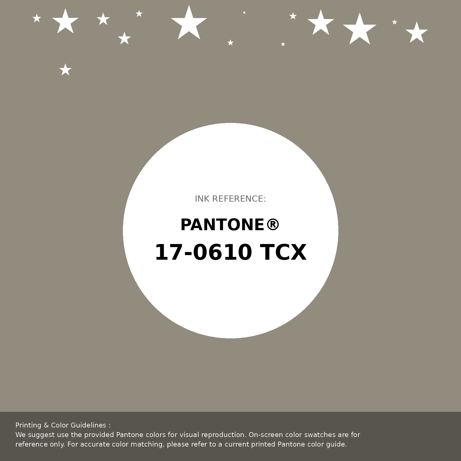 Beautiful Pantone swatch artwork featuring Pantone 17-0610 Tcx Laurel Oak Color | Hex color Code #918c7e. Professional color swatch design perfect for designers and color enthusiasts. #pantone #colorswatch #designresource #918c7e