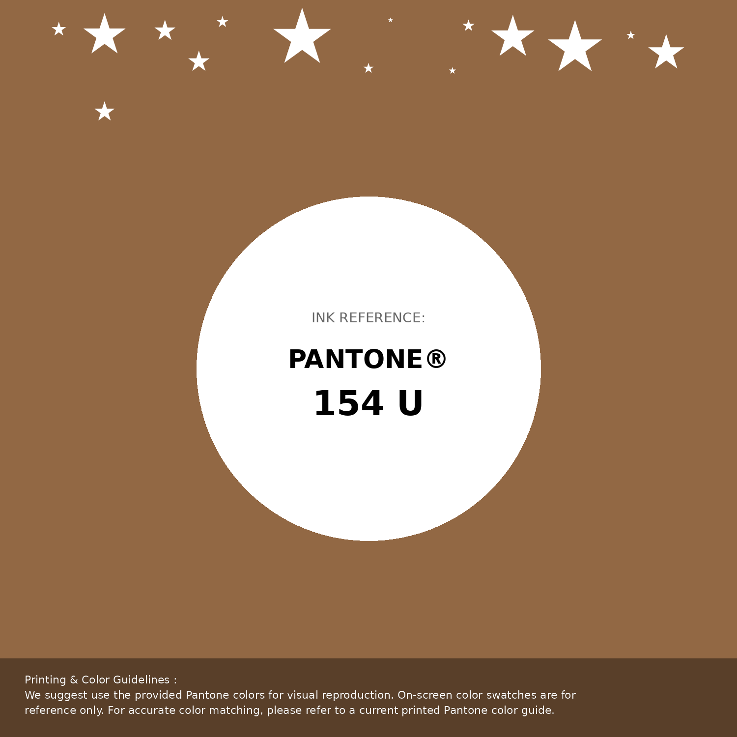 Beautiful Pantone swatch artwork featuring Pantone 154 U Color | Hex color Code #926844. Professional color swatch design perfect for designers and color enthusiasts. #pantone #colorswatch #designresource #926844