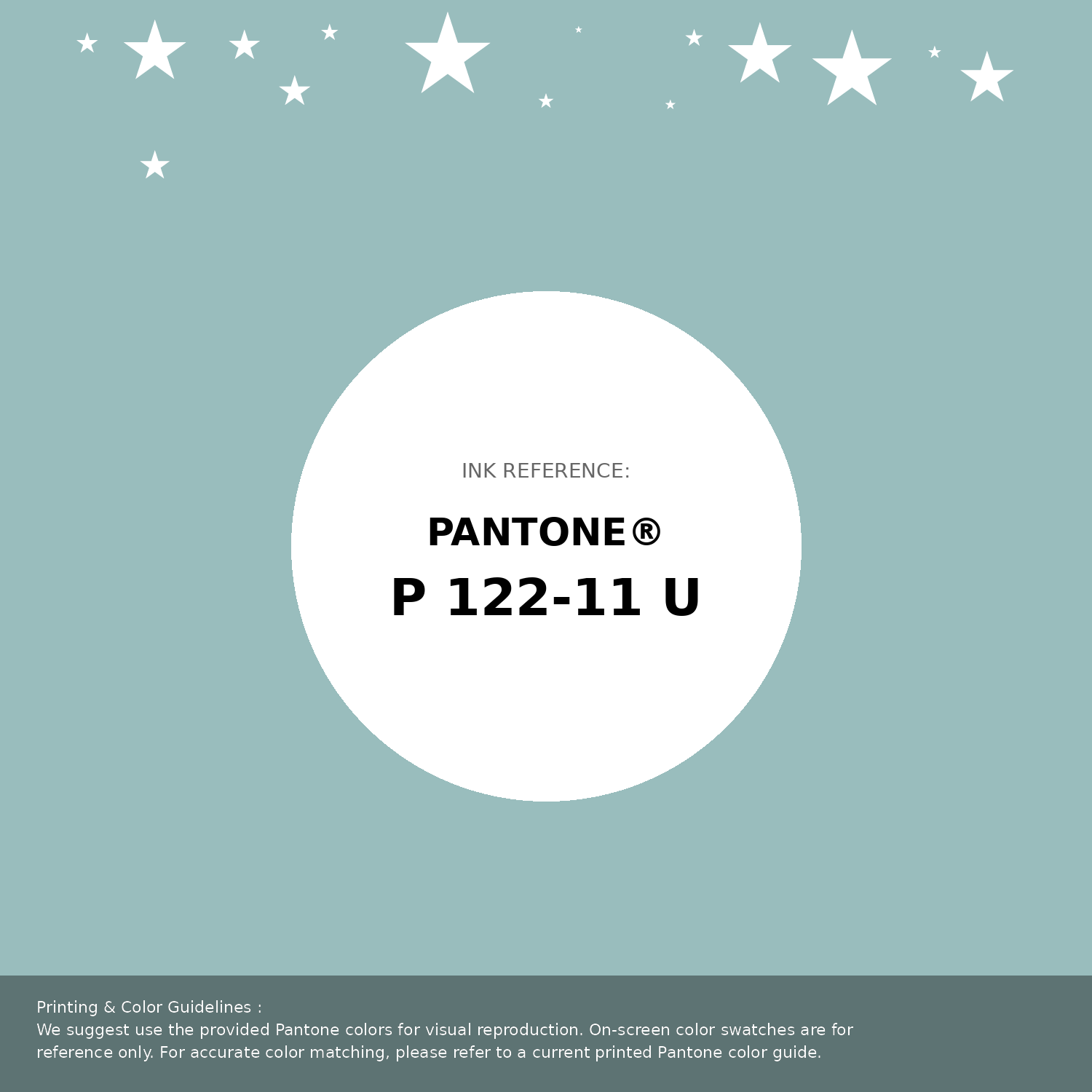Beautiful Pantone swatch artwork featuring Pantone P 122-11 U Color | Hex color Code #99bdbd. Professional color swatch design perfect for designers and color enthusiasts. #pantone #colorswatch #designresource #99bdbd
