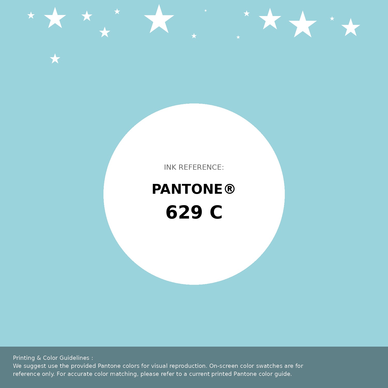 Beautiful Pantone swatch artwork featuring Pantone 629 C Color | Hex color Code #9bd3dd. Professional color swatch design perfect for designers and color enthusiasts. #pantone #colorswatch #designresource #9bd3dd