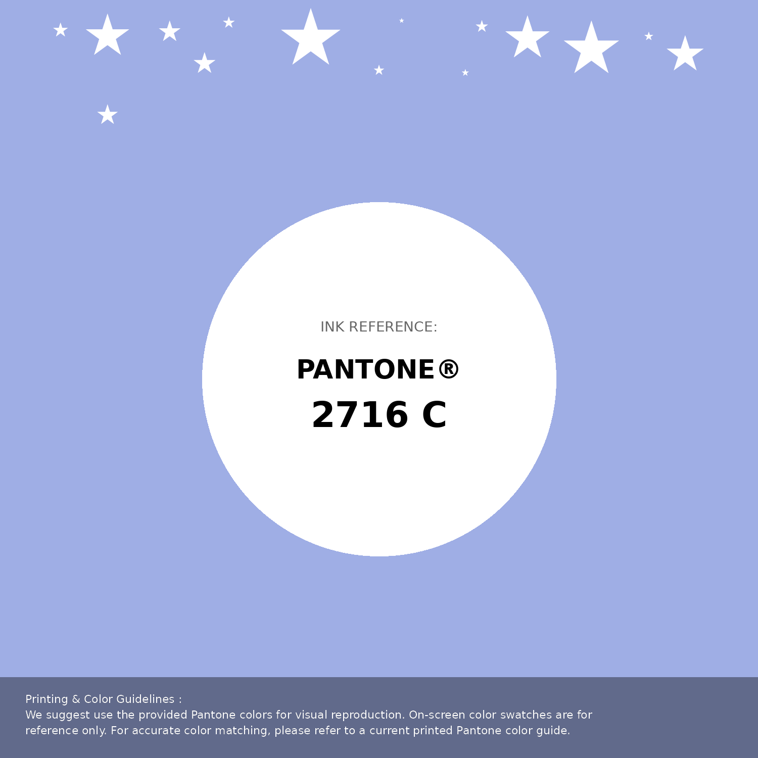 Beautiful Pantone swatch artwork featuring Pantone 2716 C Color | Hex color Code #9faee5. Professional color swatch design perfect for designers and color enthusiasts. #pantone #colorswatch #designresource #9faee5