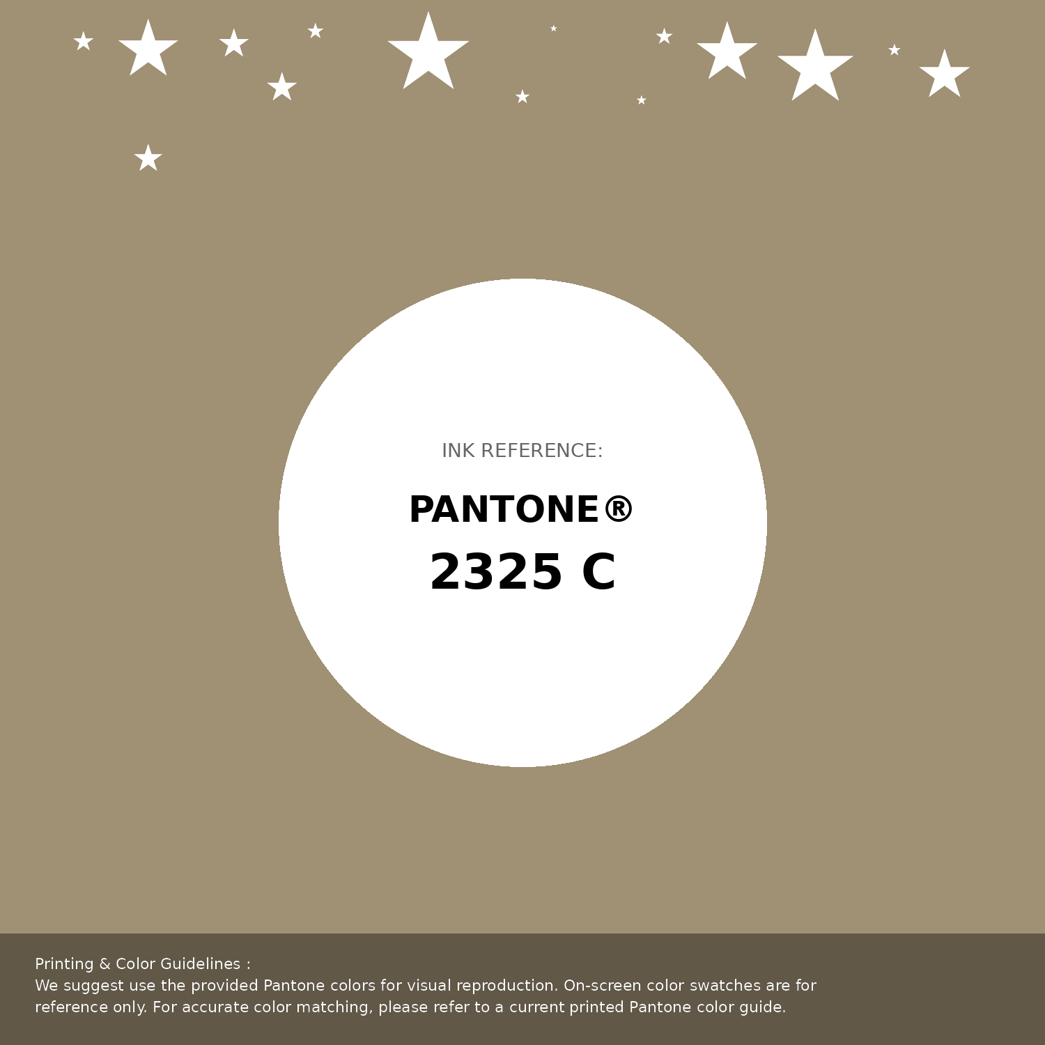Beautiful Pantone swatch artwork featuring Pantone 2325 C Color | Hex color Code #a09074. Professional color swatch design perfect for designers and color enthusiasts. #pantone #colorswatch #designresource #a09074