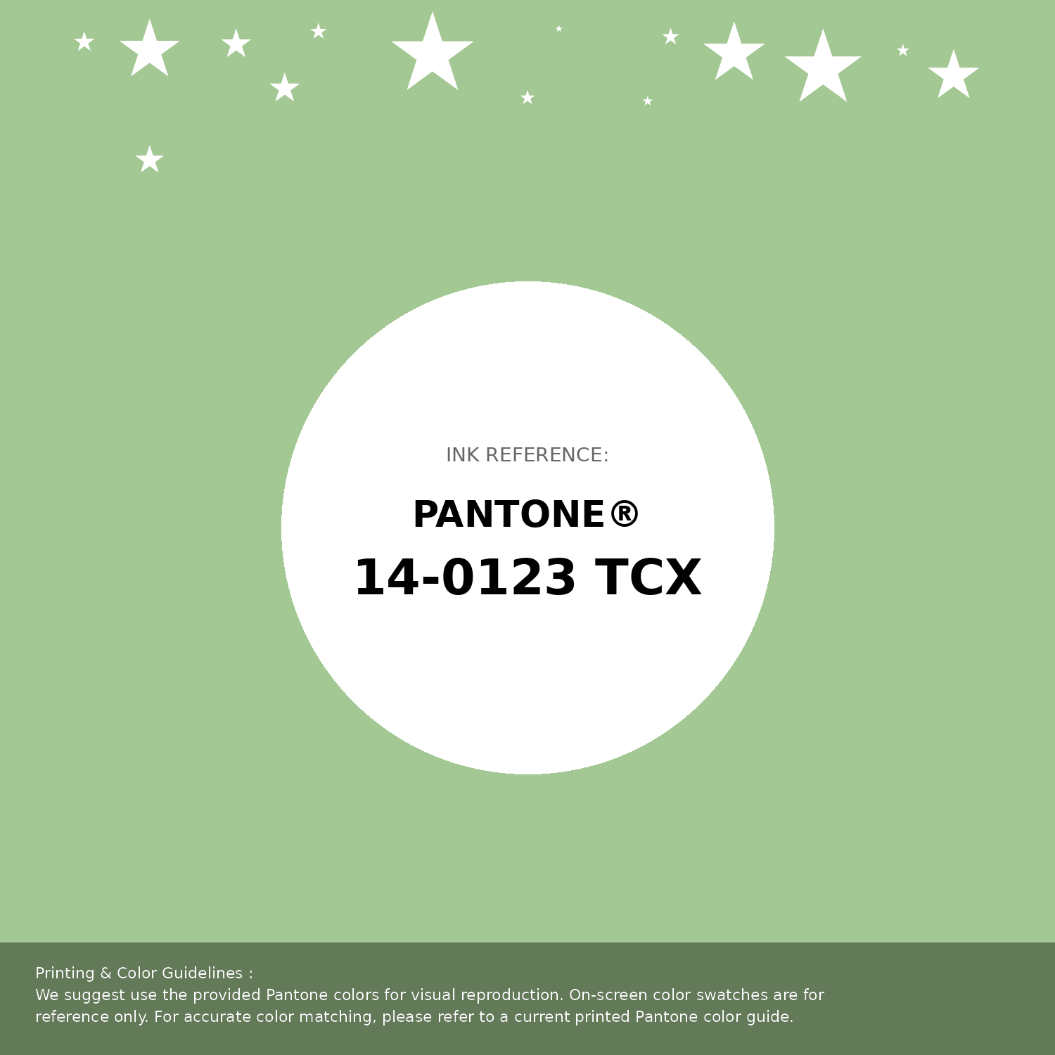 Beautiful Pantone swatch artwork featuring Pantone 14-0123 Tcx Arcadian Green Color | Hex color Code #a3c893. Professional color swatch design perfect for designers and color enthusiasts. #pantone #colorswatch #designresource #a3c893