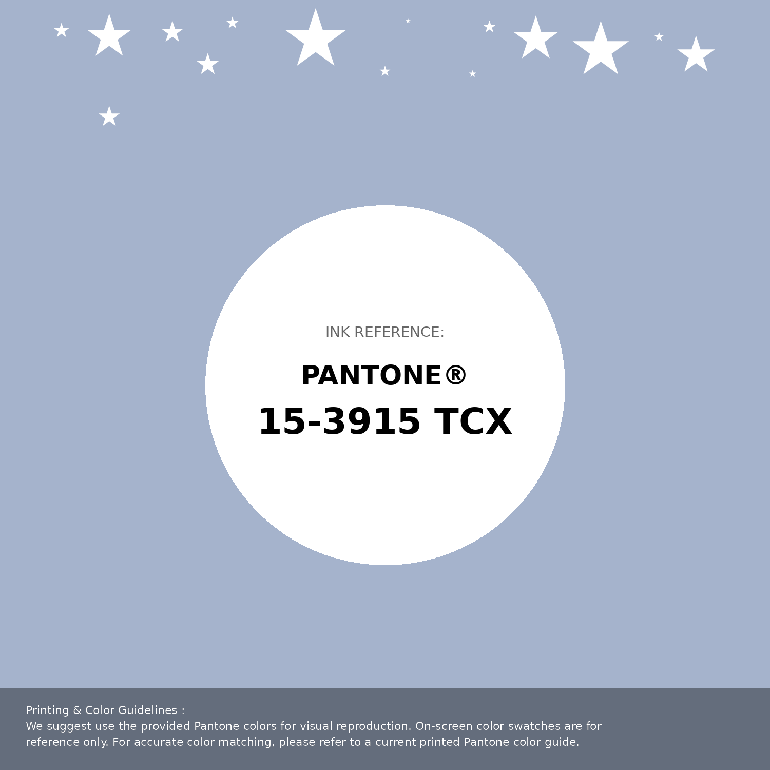 Hex Color #a5b3cc | Printing Match PANTONE 15-3915 TCX | Color