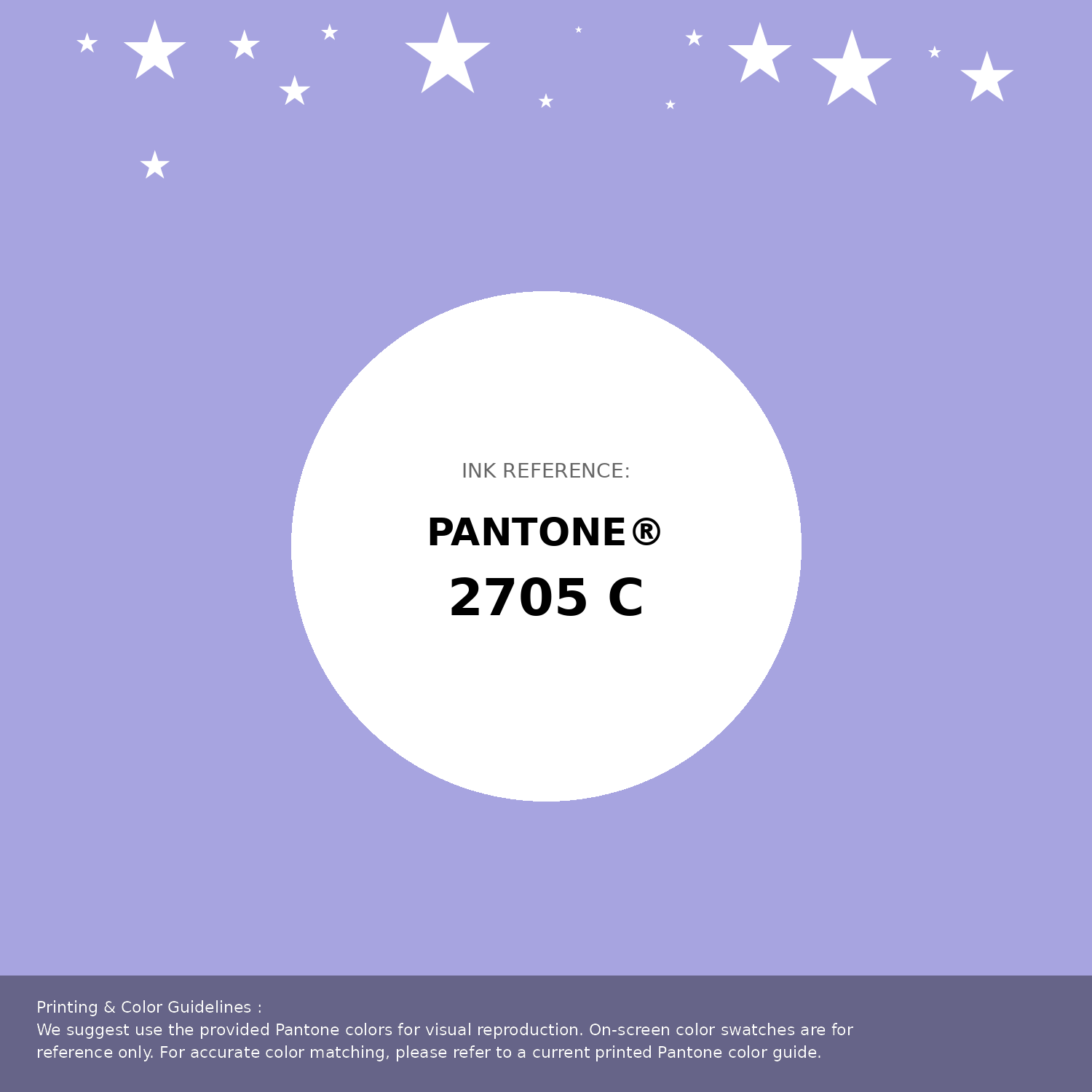 Beautiful Pantone swatch artwork featuring Pantone 2705 C Color | Hex color Code #a7a4e0. Professional color swatch design perfect for designers and color enthusiasts. #pantone #colorswatch #designresource #a7a4e0