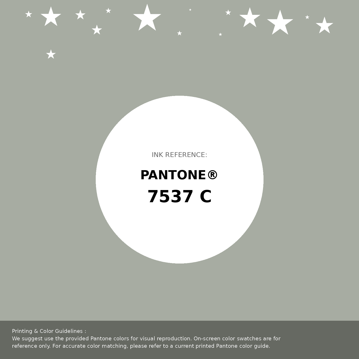 Beautiful Pantone swatch artwork featuring Pantone 7537 C Color | Hex color Code #a7aca2. Professional color swatch design perfect for designers and color enthusiasts. #pantone #colorswatch #designresource #a7aca2