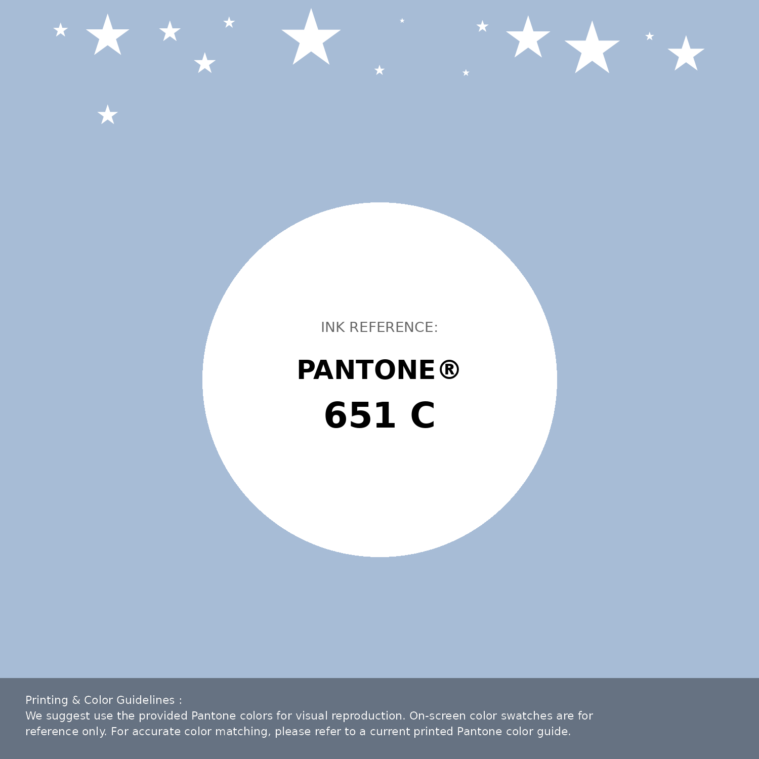 Beautiful Pantone swatch artwork featuring Pantone 651 C Color | Hex color Code #a7bcd6. Professional color swatch design perfect for designers and color enthusiasts. #pantone #colorswatch #designresource #a7bcd6