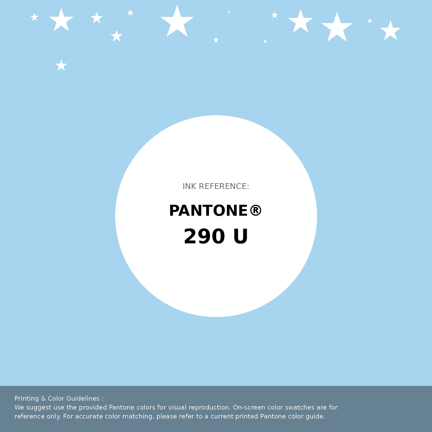 Beautiful Pantone swatch artwork featuring Pantone 290 U Color | Hex color Code #a7d4ee. Professional color swatch design perfect for designers and color enthusiasts. #pantone #colorswatch #designresource #a7d4ee