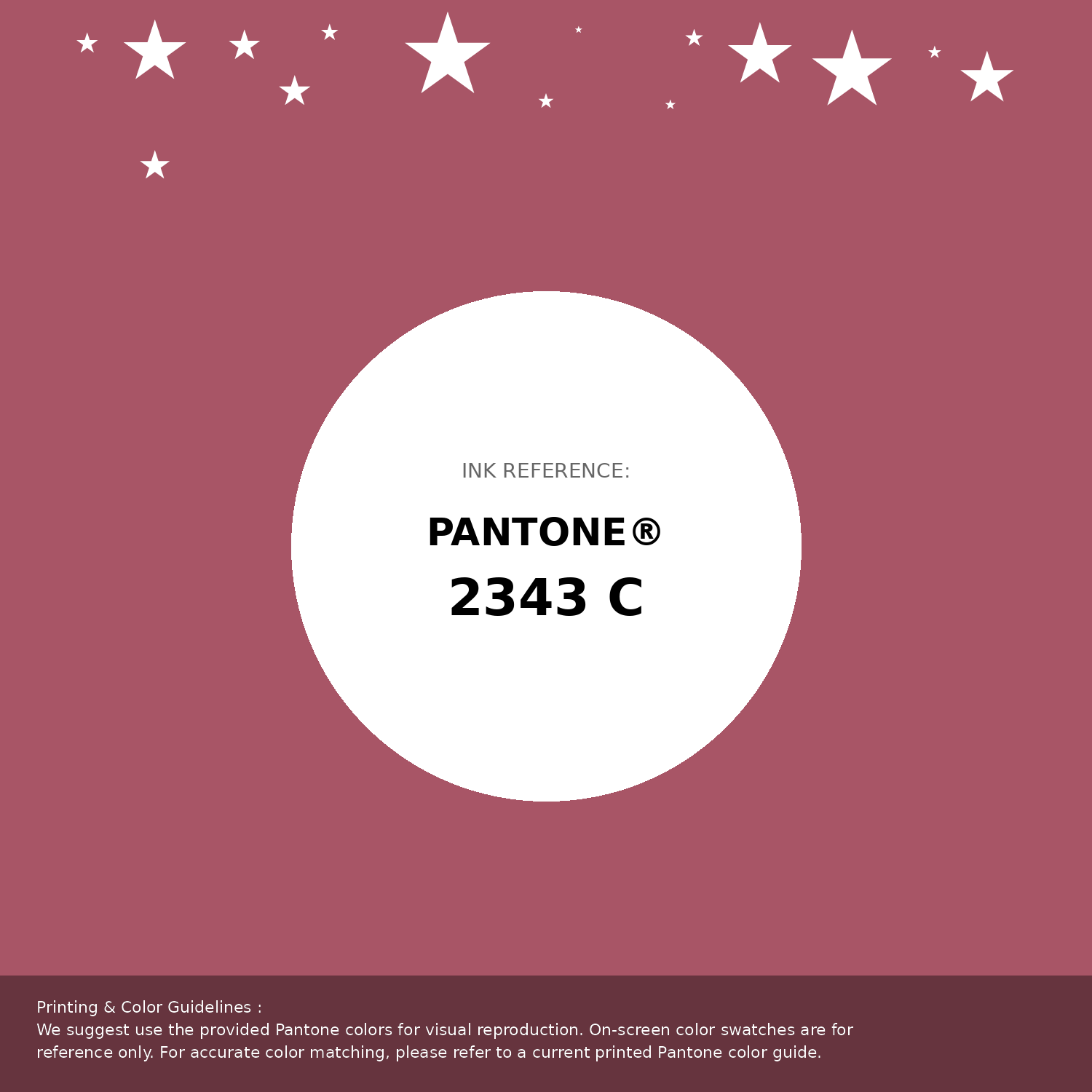 Beautiful Pantone swatch artwork featuring Pantone 2343 C Color | Hex color Code #a85566. Professional color swatch design perfect for designers and color enthusiasts. #pantone #colorswatch #designresource #a85566