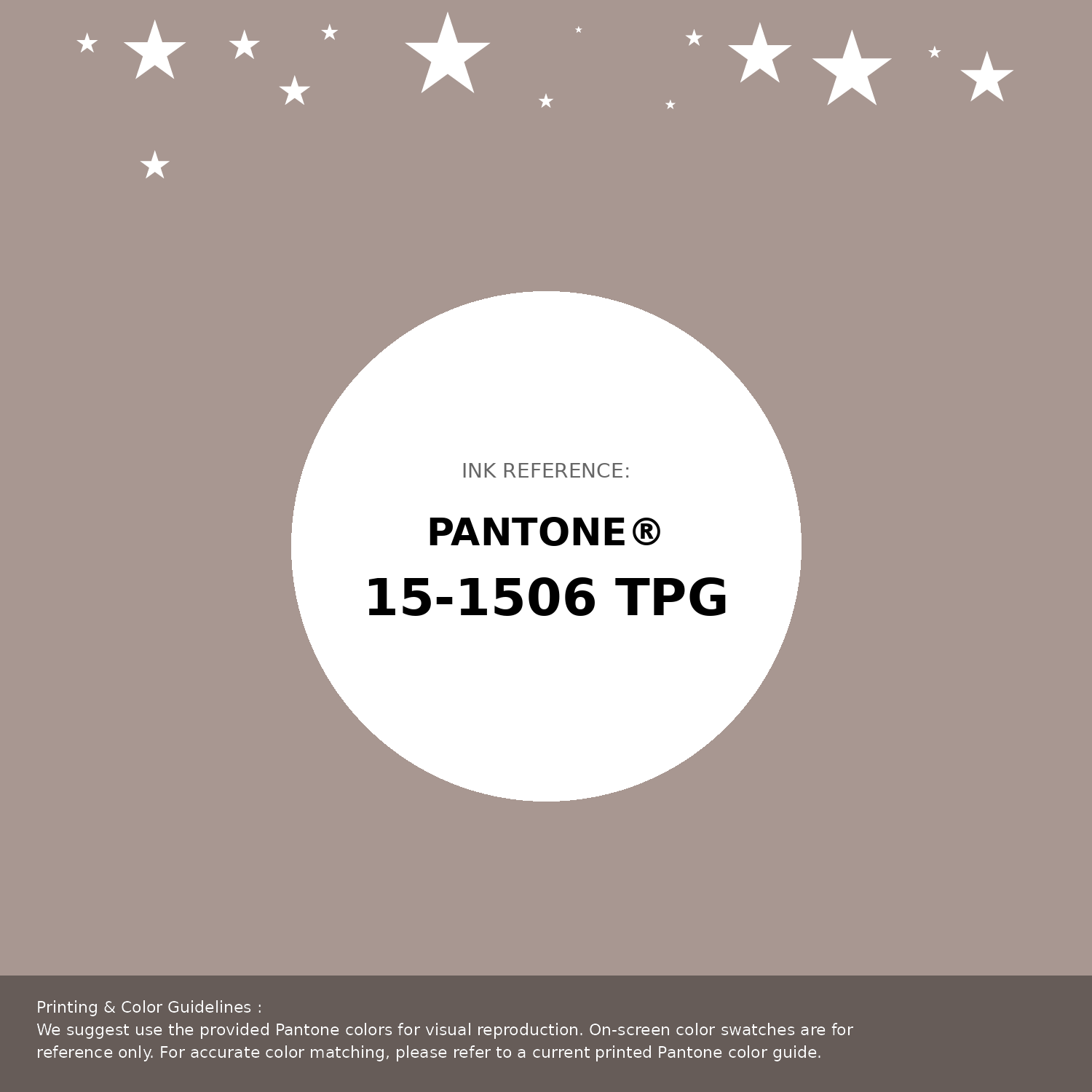 Beautiful Pantone swatch artwork featuring Pantone 15-1506 Tpg Etherea Color | Hex color Code #a89791. Professional color swatch design perfect for designers and color enthusiasts. #pantone #colorswatch #designresource #a89791