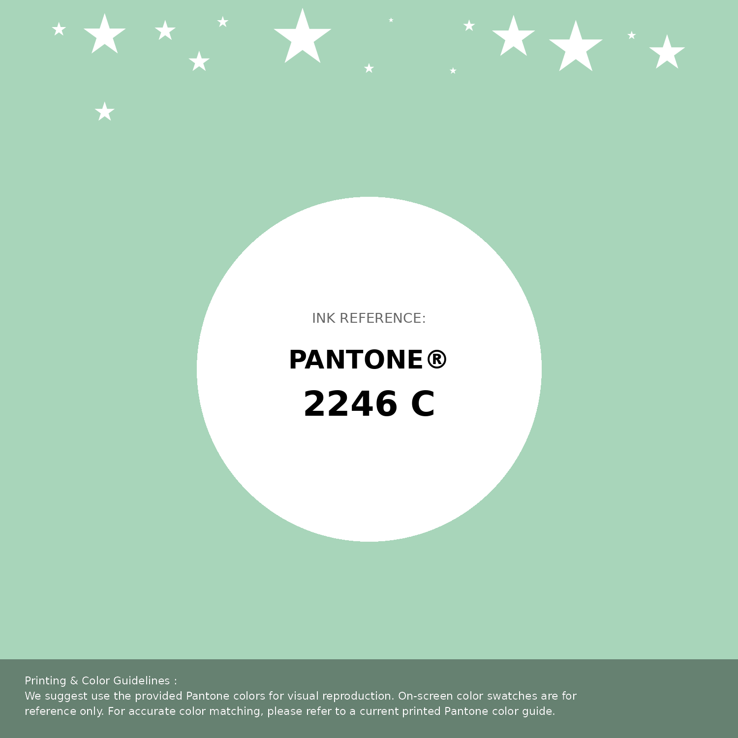 Hex Color #a8d5ba | Printing Match PANTONE 2246 C | Color