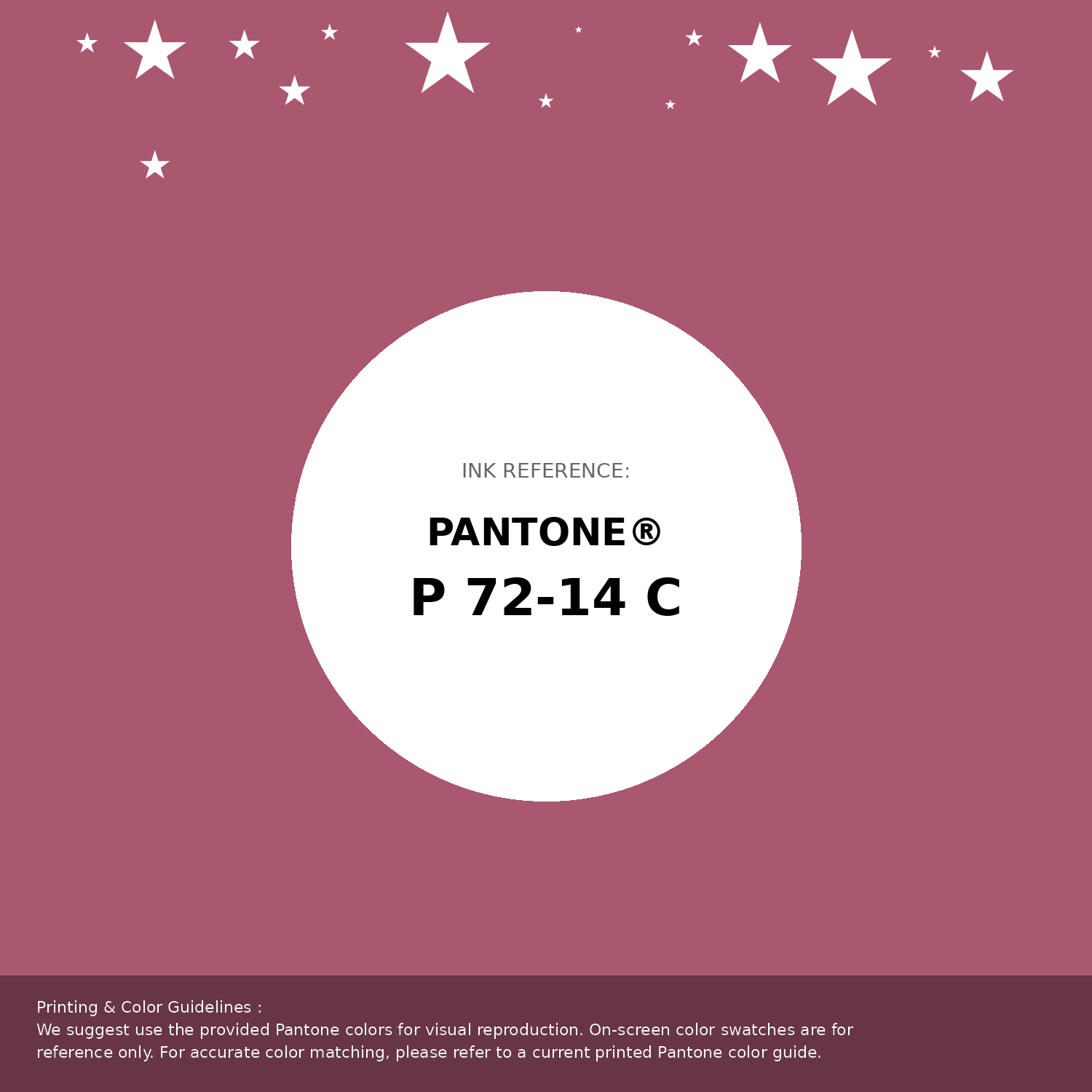 Beautiful Pantone swatch artwork featuring Pantone P 72-14 C Color | Hex color Code #aa5770. Professional color swatch design perfect for designers and color enthusiasts. #pantone #colorswatch #designresource #aa5770