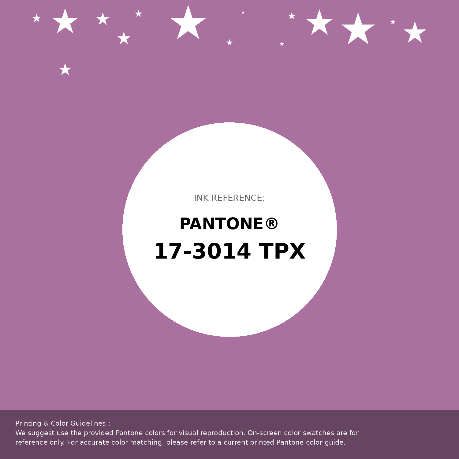 Beautiful Pantone swatch artwork featuring Pantone 17-3014 Tpx Mulberry Color | Hex color Code #aa709f. Professional color swatch design perfect for designers and color enthusiasts. #pantone #colorswatch #designresource #aa709f