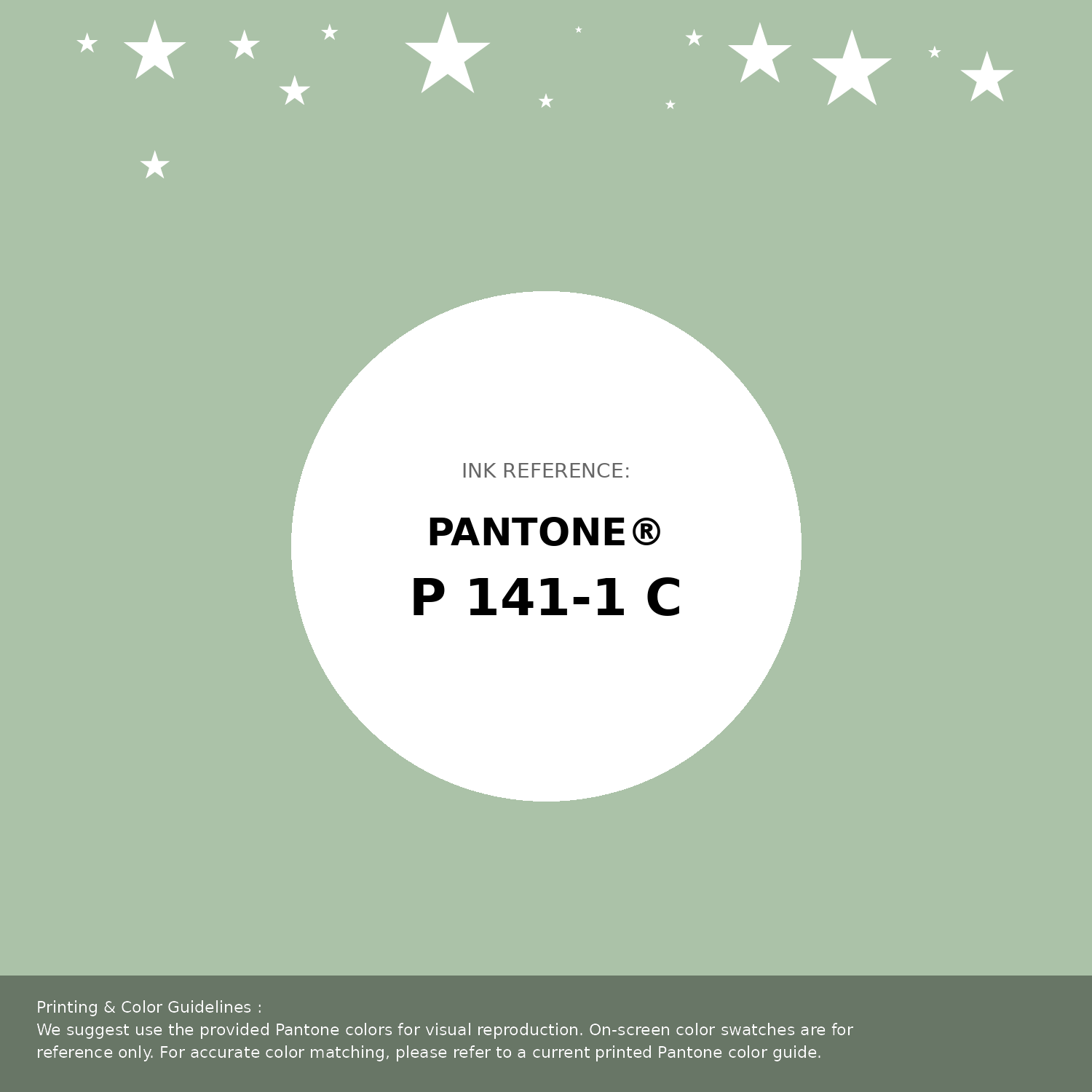Beautiful Pantone swatch artwork featuring Pantone P 141-1 C Color | Hex color Code #abc2a8. Professional color swatch design perfect for designers and color enthusiasts. #pantone #colorswatch #designresource #abc2a8