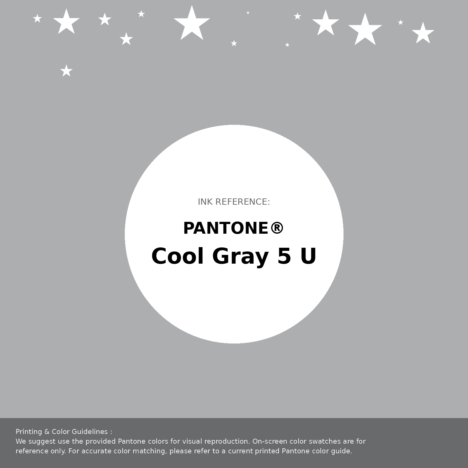 Beautiful Pantone swatch artwork featuring Pantone Cool Gray 5 U Color | Hex color Code #adaeb0. Professional color swatch design perfect for designers and color enthusiasts. #pantone #colorswatch #designresource #adaeb0