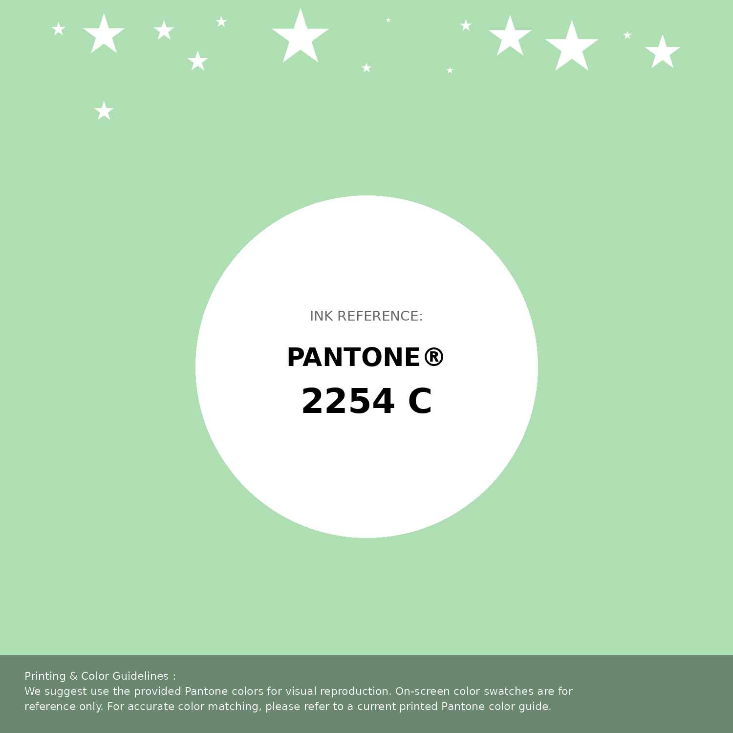 Beautiful Pantone swatch artwork featuring Pantone 2254 C Color | Hex color Code #addfb3. Professional color swatch design perfect for designers and color enthusiasts. #pantone #colorswatch #designresource #addfb3