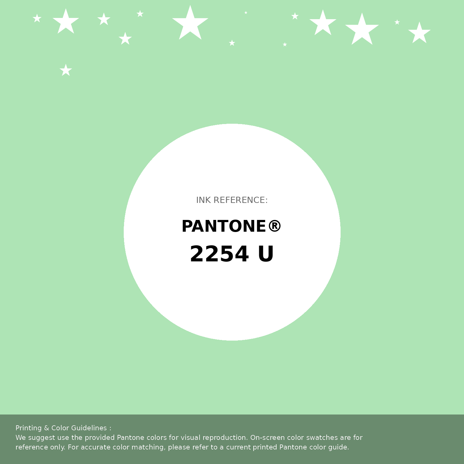 Beautiful Pantone swatch artwork featuring Pantone 2254 U Color | Hex color Code #aee4b5. Professional color swatch design perfect for designers and color enthusiasts. #pantone #colorswatch #designresource #aee4b5