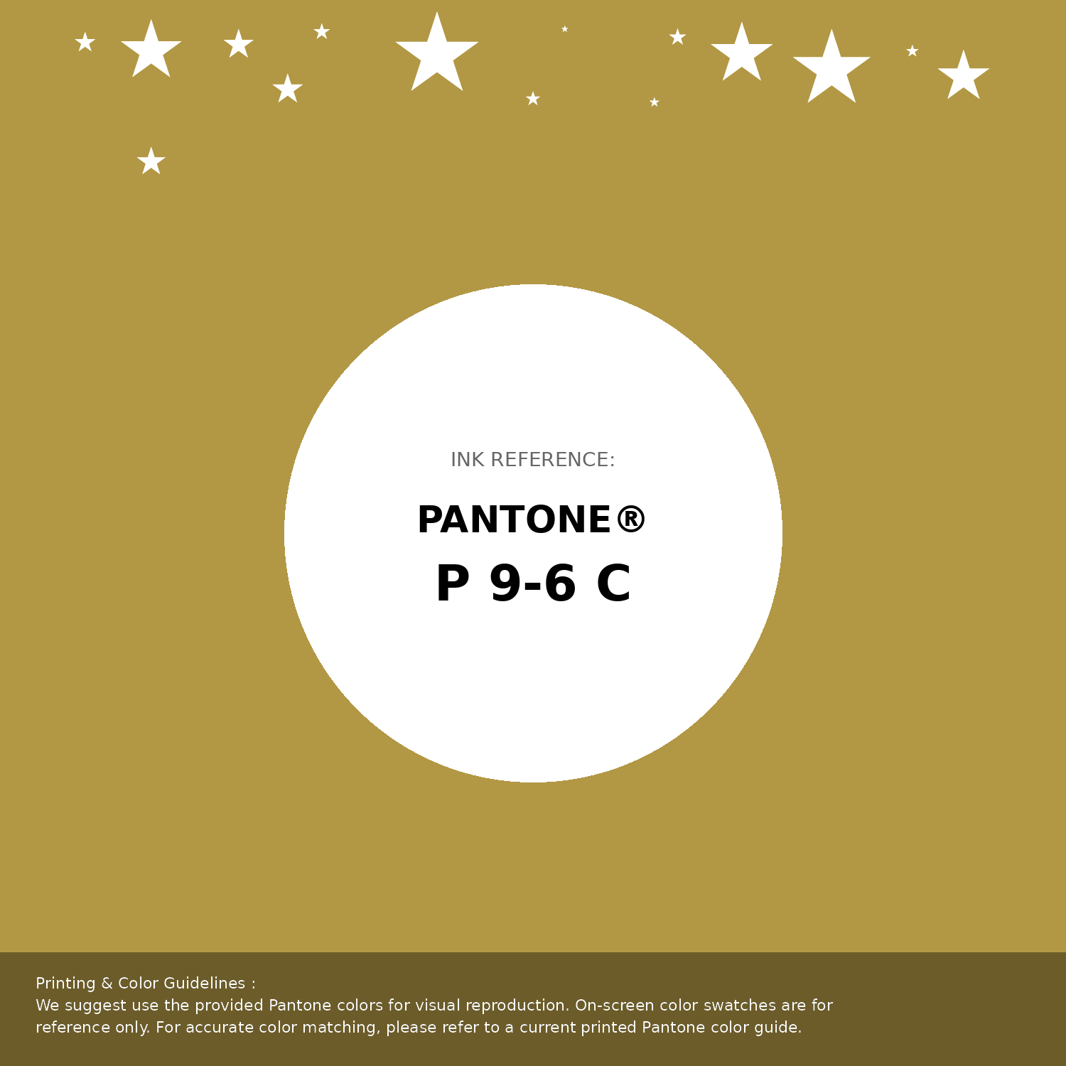Beautiful Pantone swatch artwork featuring Pantone P 9-6 C Color | Hex color Code #b29844. Professional color swatch design perfect for designers and color enthusiasts. #pantone #colorswatch #designresource #b29844