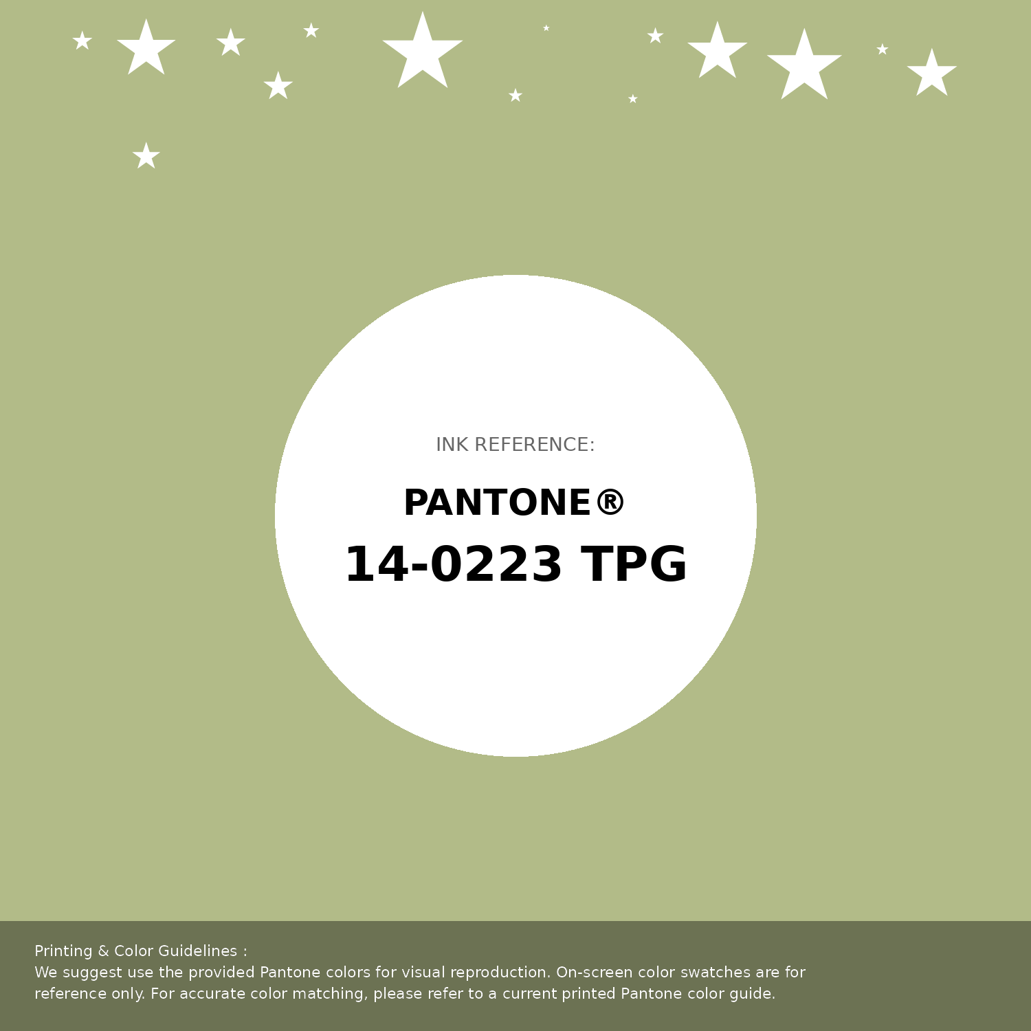 Beautiful Pantone swatch artwork featuring Pantone 14-0223 Tpg Nile Color | Hex color Code #b2bb88. Professional color swatch design perfect for designers and color enthusiasts. #pantone #colorswatch #designresource #b2bb88