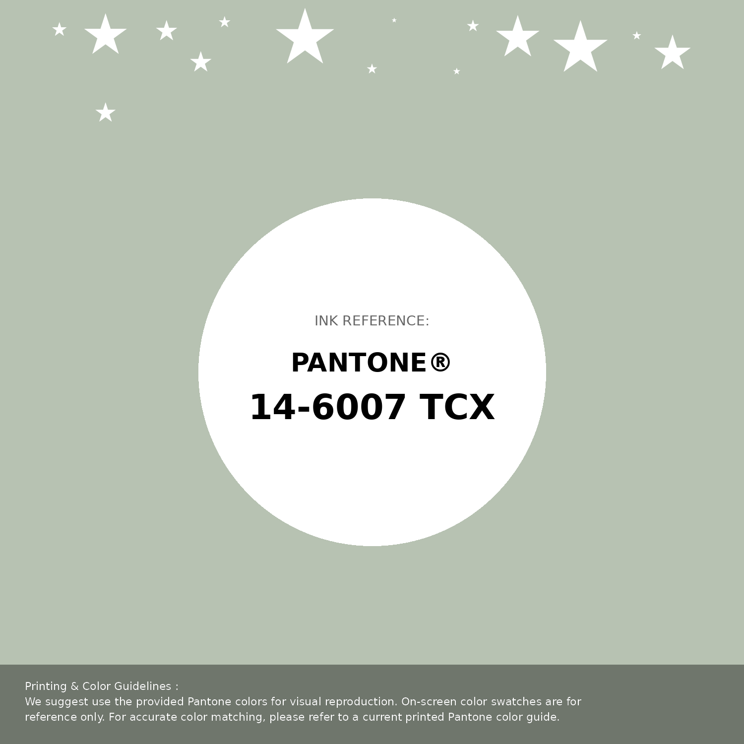 Beautiful Pantone swatch artwork featuring Pantone 14-6007 Tcx Sea Foam Color | Hex color Code #b7c2b2. Professional color swatch design perfect for designers and color enthusiasts. #pantone #colorswatch #designresource #b7c2b2