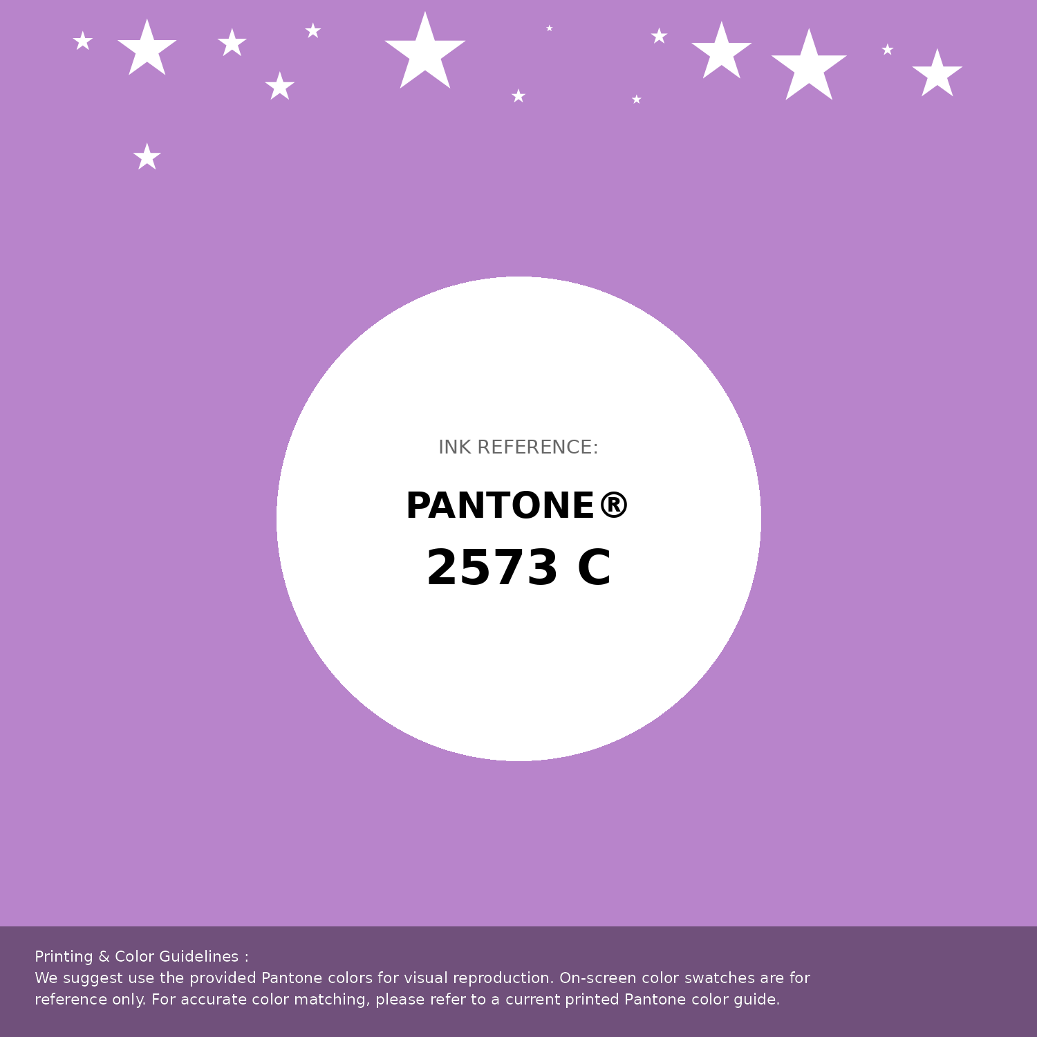 Beautiful Pantone swatch artwork featuring Pantone 2573 C Color | Hex color Code #b884cb. Professional color swatch design perfect for designers and color enthusiasts. #pantone #colorswatch #designresource #b884cb