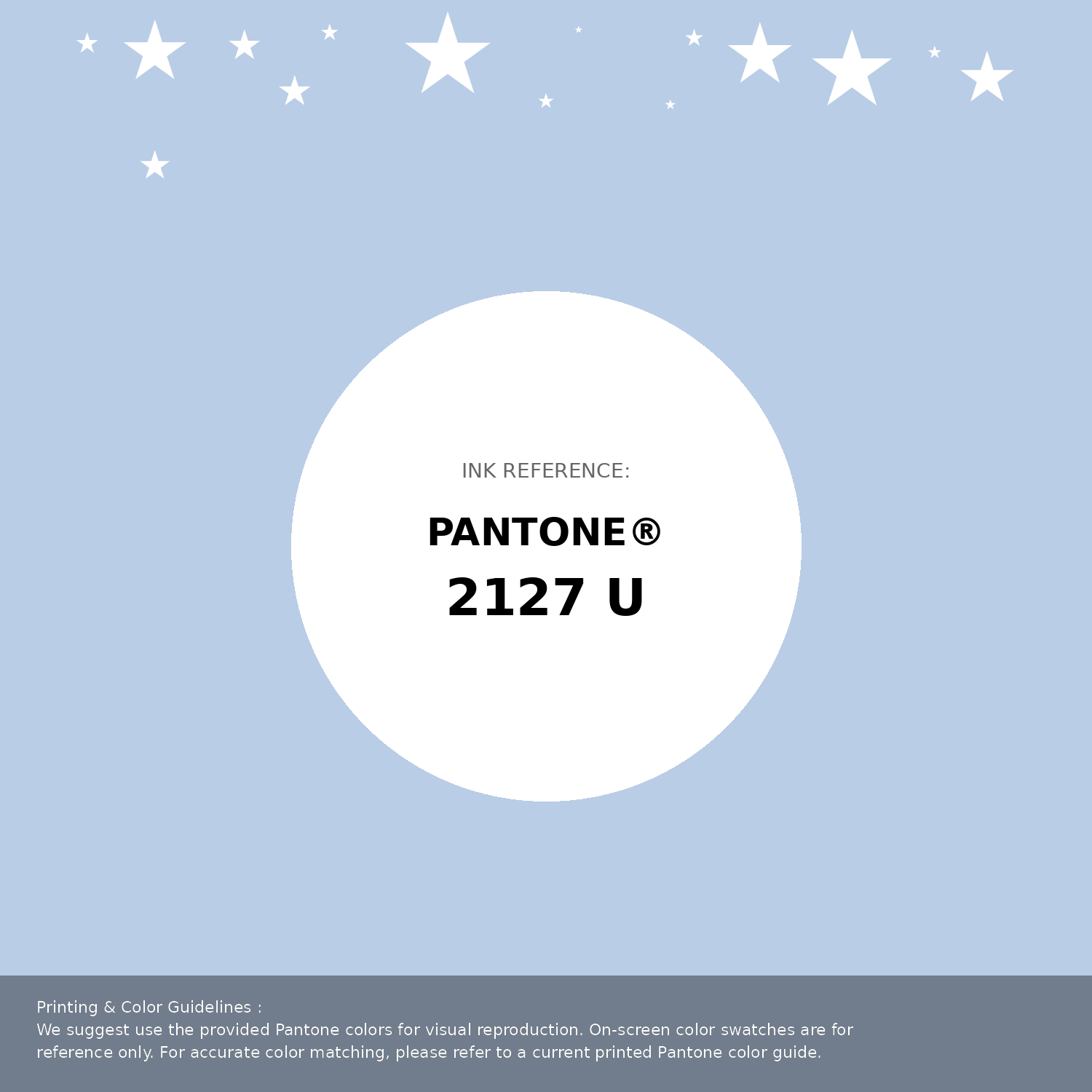 Beautiful Pantone swatch artwork featuring Pantone 2127 U Color | Hex color Code #bacde6. Professional color swatch design perfect for designers and color enthusiasts. #pantone #colorswatch #designresource #bacde6
