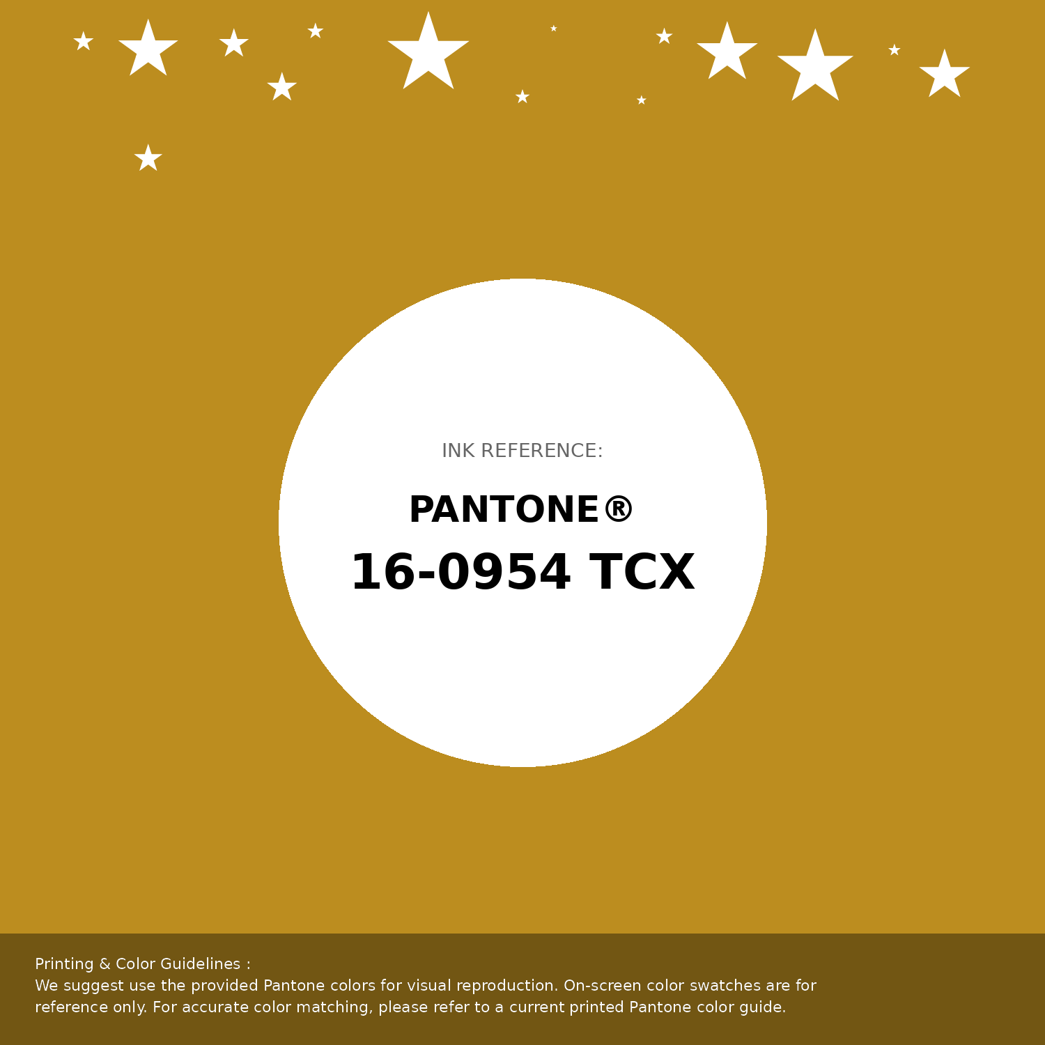 Beautiful Pantone swatch artwork featuring Pantone 16-0954 Tcx Arrowwood Color | Hex color Code #bc8d1f. Professional color swatch design perfect for designers and color enthusiasts. #pantone #colorswatch #designresource #bc8d1f