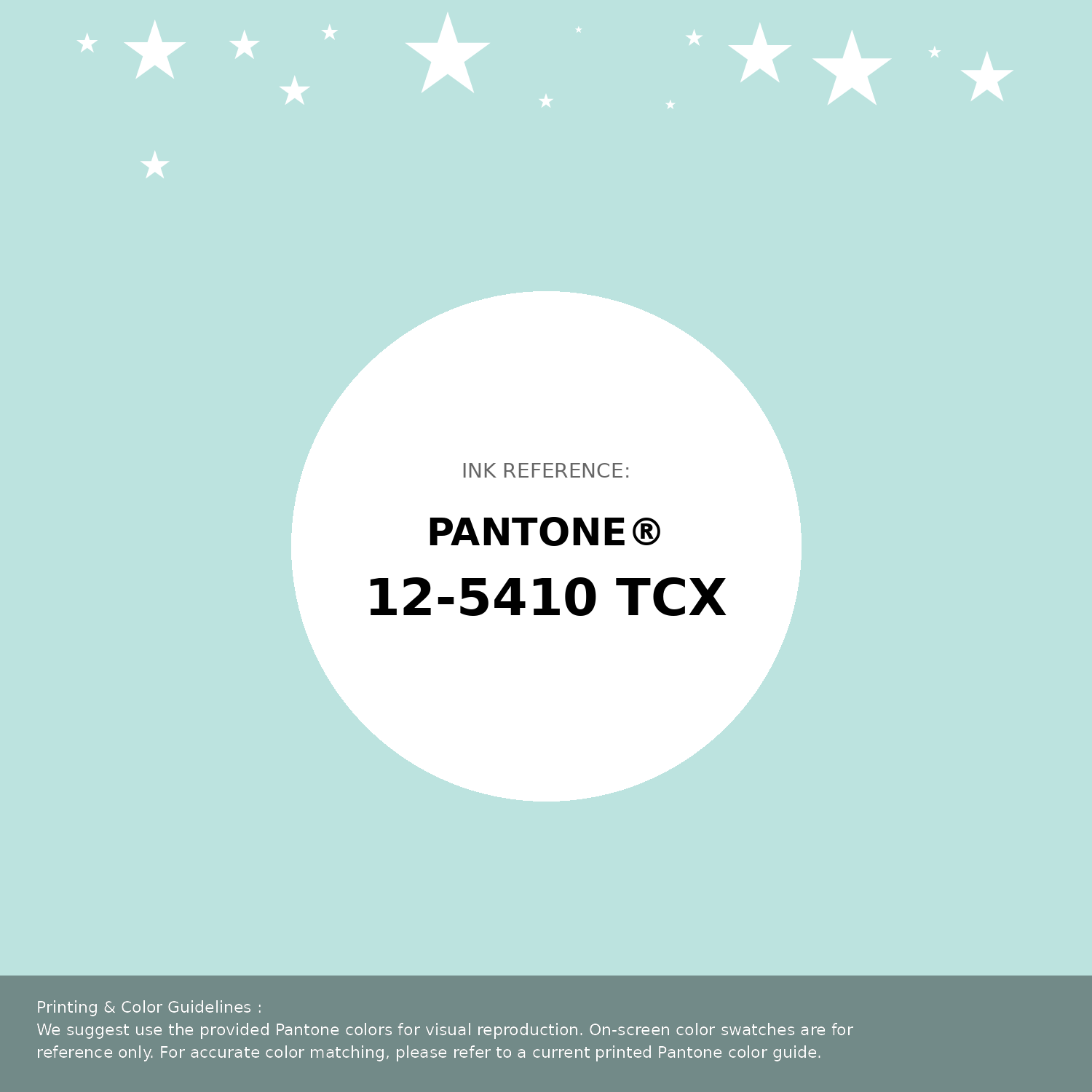 Beautiful Pantone swatch artwork featuring Pantone 12-5410 Tcx Bleached Aqua Color | Hex color Code #bce3df. Professional color swatch design perfect for designers and color enthusiasts. #pantone #colorswatch #designresource #bce3df