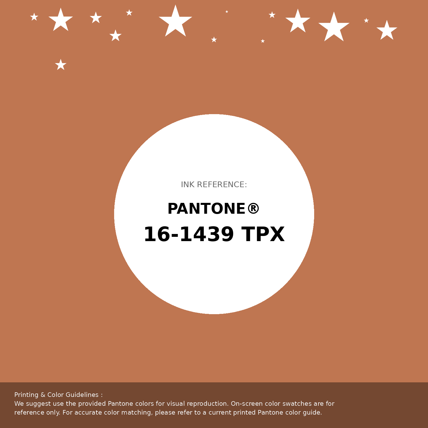 Hex Color #bf7651 | Printing Match PANTONE 16-1439 TPX | Color ...