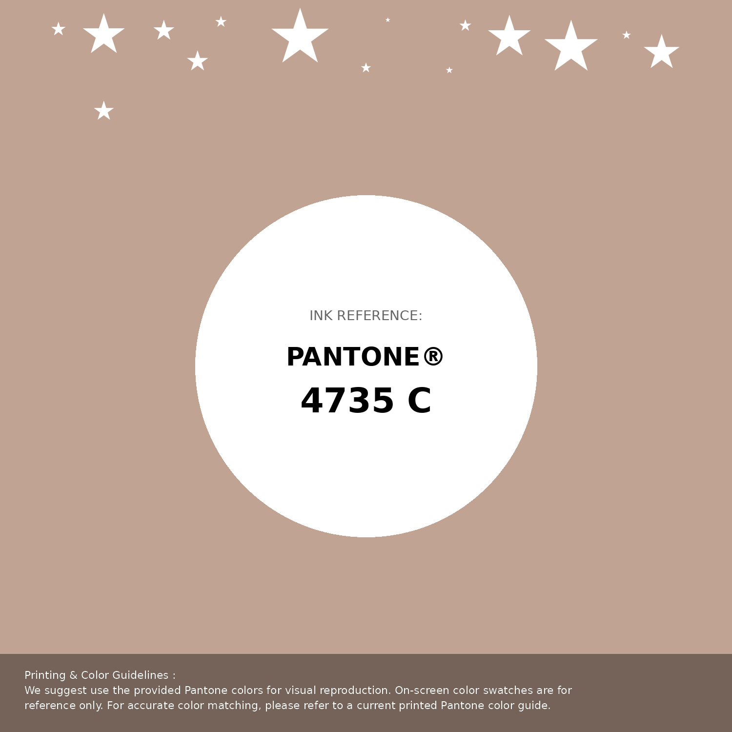 Beautiful Pantone swatch artwork featuring Pantone 4735 C Color | Hex color Code #c0a392. Professional color swatch design perfect for designers and color enthusiasts. #pantone #colorswatch #designresource #c0a392