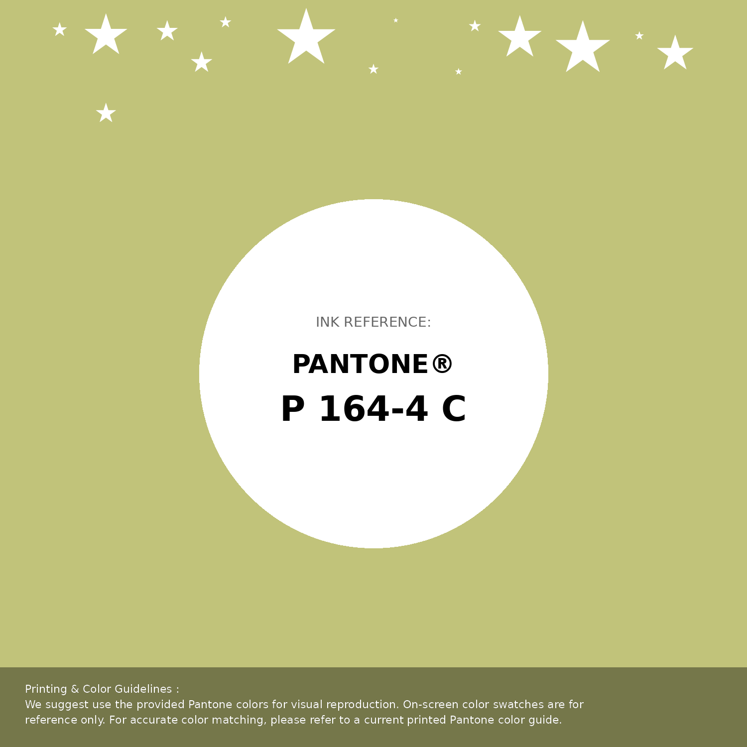 Beautiful Pantone swatch artwork featuring Pantone P 164-4 C Color | Hex color Code #c1c37a. Professional color swatch design perfect for designers and color enthusiasts. #pantone #colorswatch #designresource #c1c37a