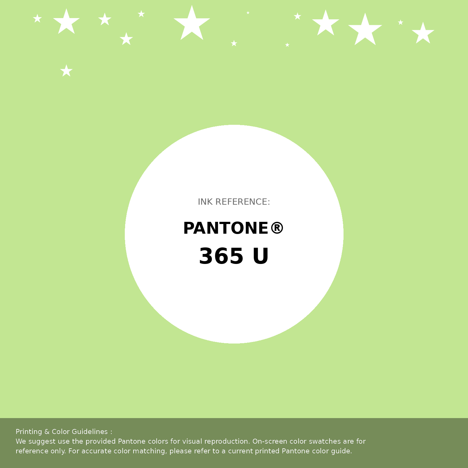 Beautiful Pantone swatch artwork featuring Pantone 365 U Color | Hex color Code #c2e692. Professional color swatch design perfect for designers and color enthusiasts. #pantone #colorswatch #designresource #c2e692