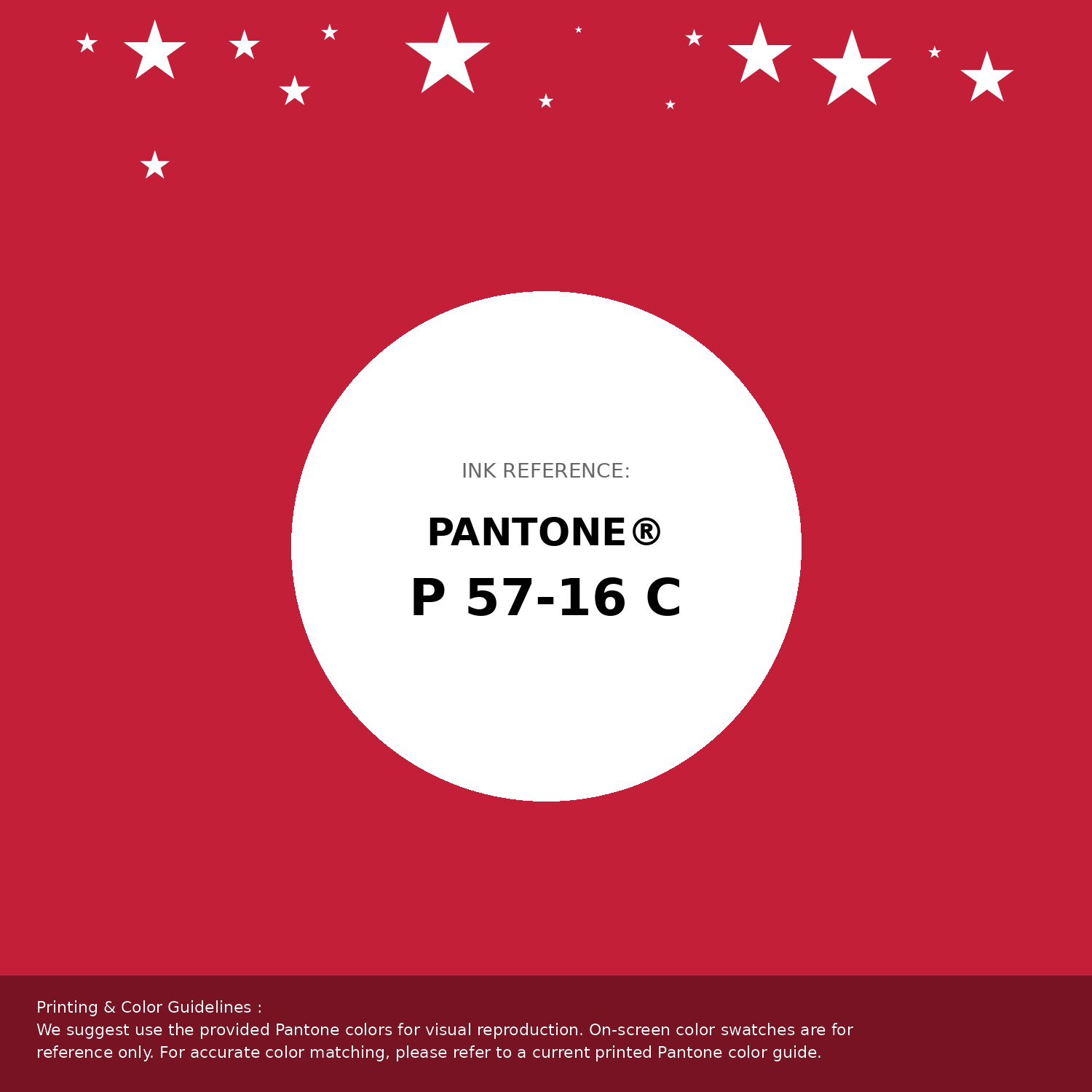 Beautiful Pantone swatch artwork featuring Pantone P 57-16 C Color | Hex color Code #c31f39. Professional color swatch design perfect for designers and color enthusiasts. #pantone #colorswatch #designresource #c31f39