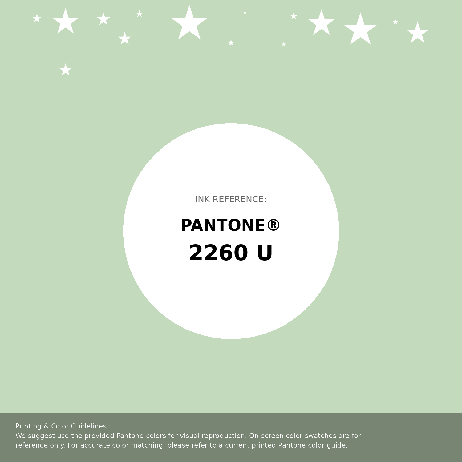 Beautiful Pantone swatch artwork featuring Pantone 2260 U Color | Hex color Code #c3dbbc. Professional color swatch design perfect for designers and color enthusiasts. #pantone #colorswatch #designresource #c3dbbc