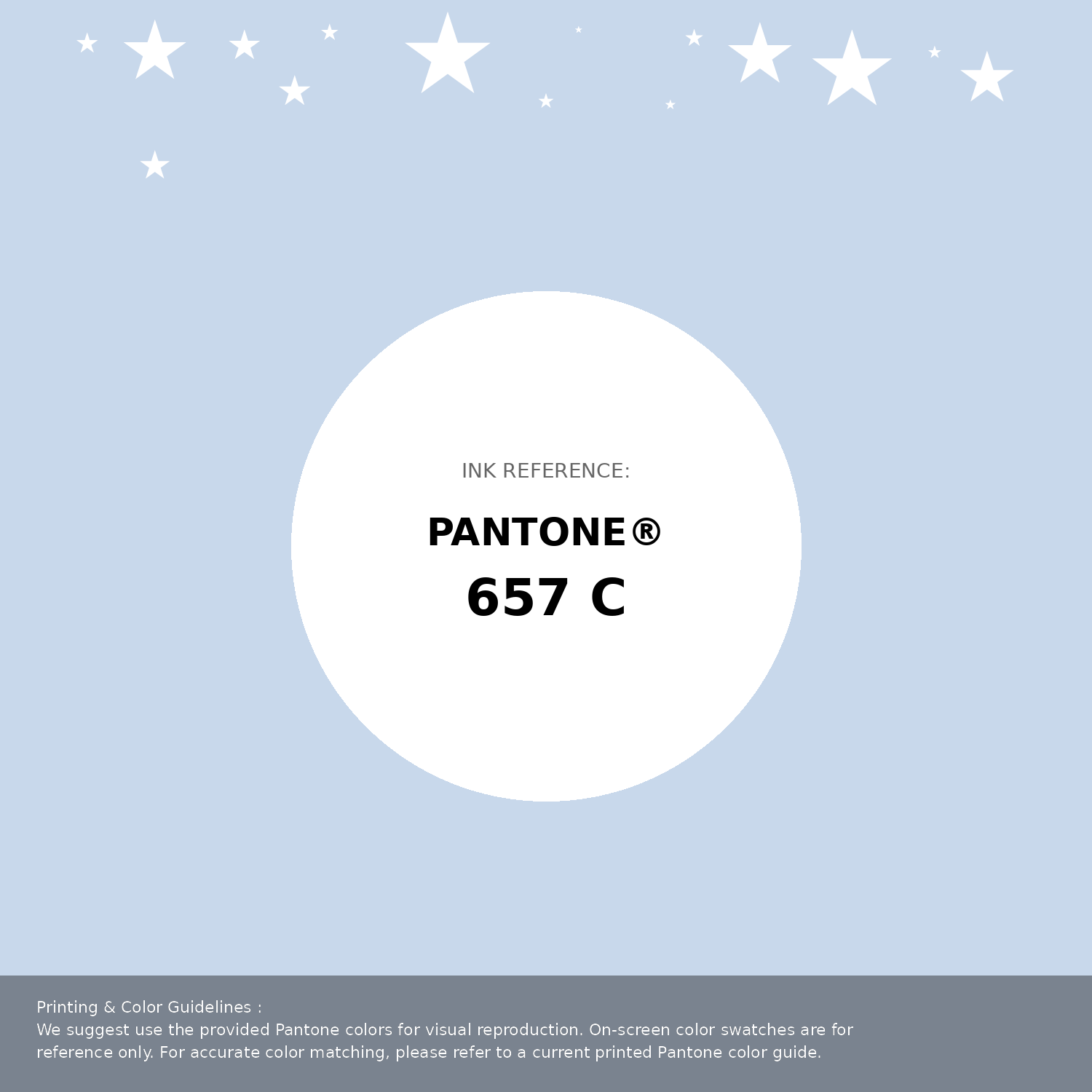 Beautiful Pantone swatch artwork featuring Pantone 657 C Color | Hex color Code #c8d8eb. Professional color swatch design perfect for designers and color enthusiasts. #pantone #colorswatch #designresource #c8d8eb