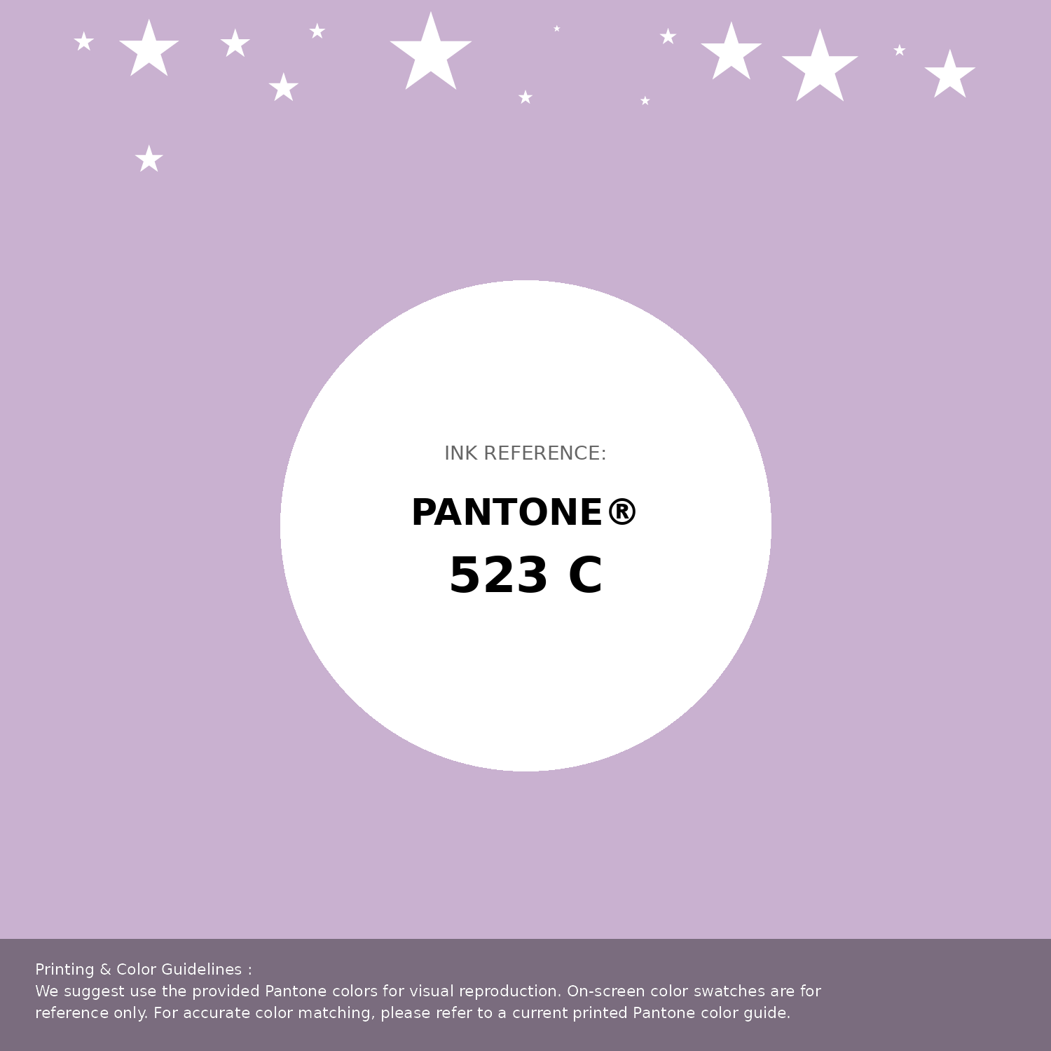 Beautiful Pantone swatch artwork featuring Pantone 523 C Color | Hex color Code #c9b1d0. Professional color swatch design perfect for designers and color enthusiasts. #pantone #colorswatch #designresource #c9b1d0