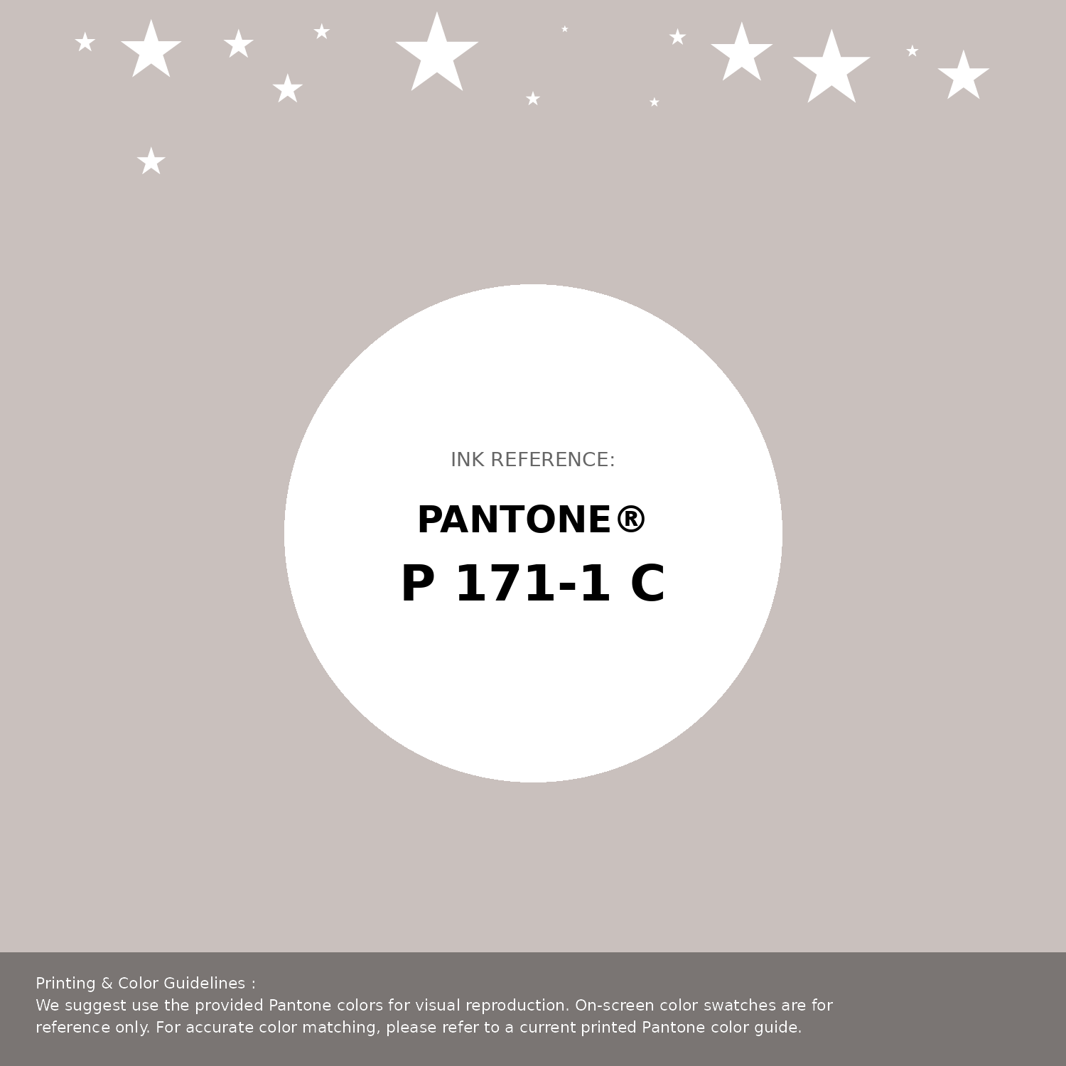 Beautiful Pantone swatch artwork featuring Pantone P 171-1 C Color | Hex color Code #c9c0bd. Professional color swatch design perfect for designers and color enthusiasts. #pantone #colorswatch #designresource #c9c0bd